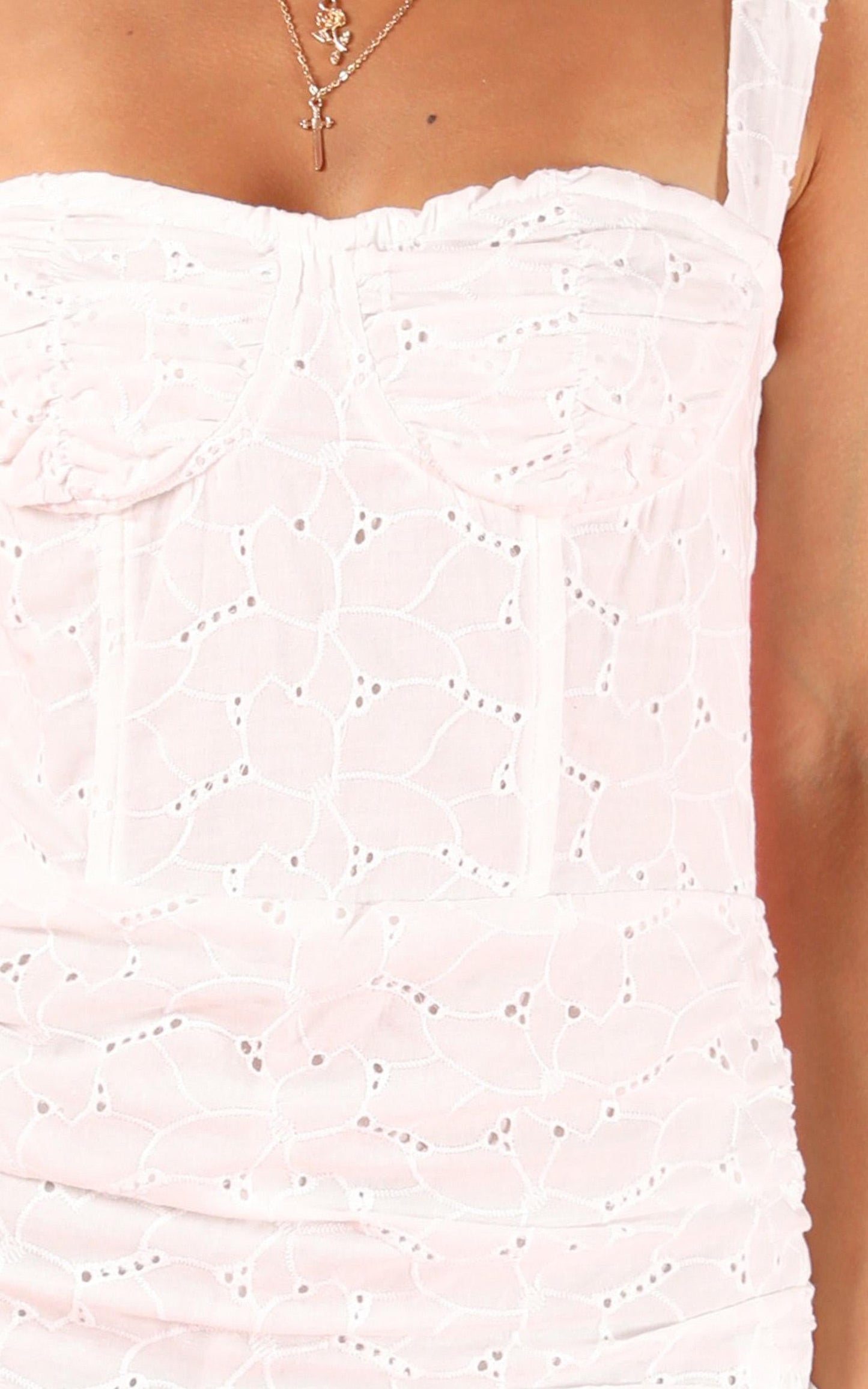 Lioness - Senorita Dress In White