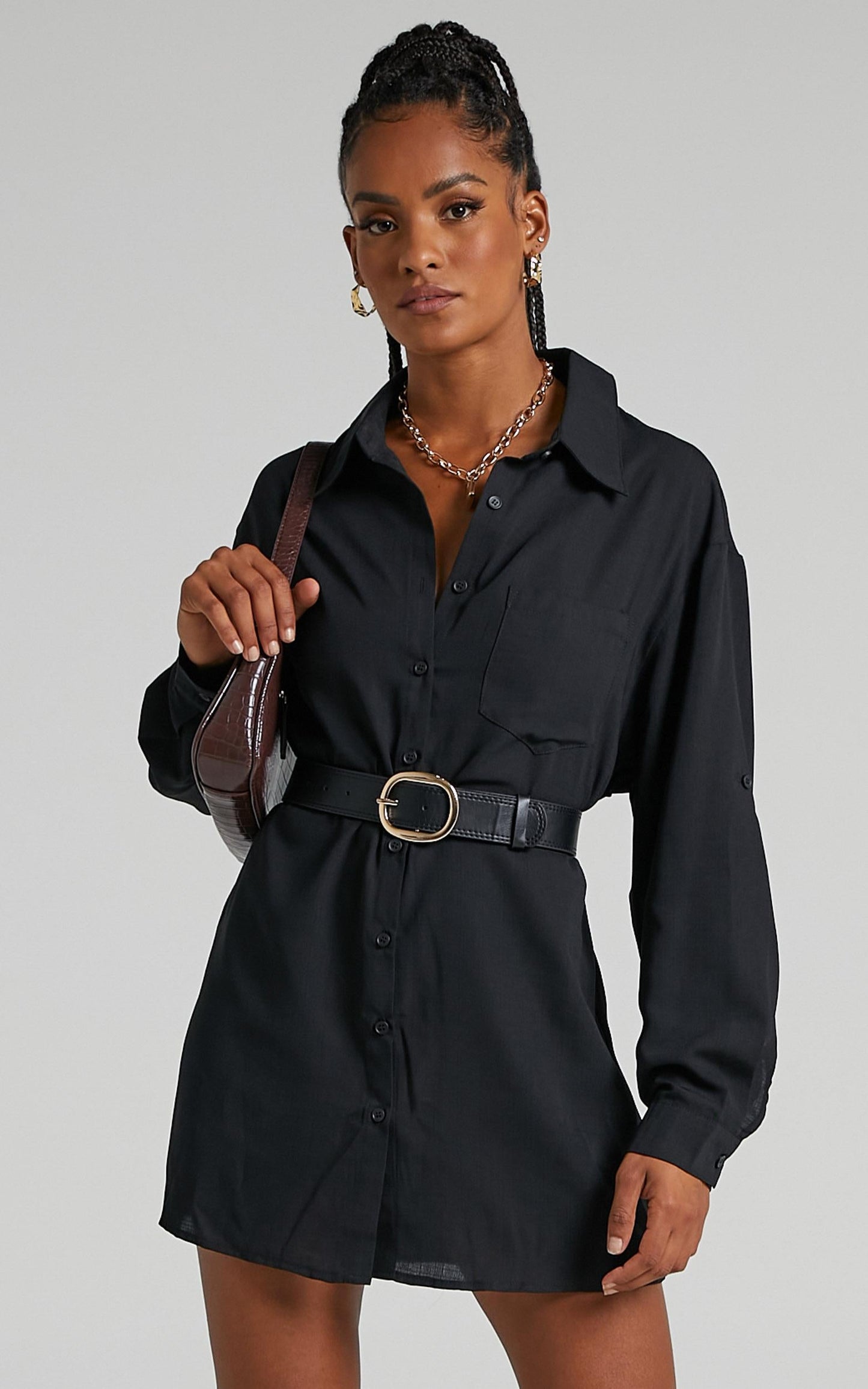Serah Dress in Black