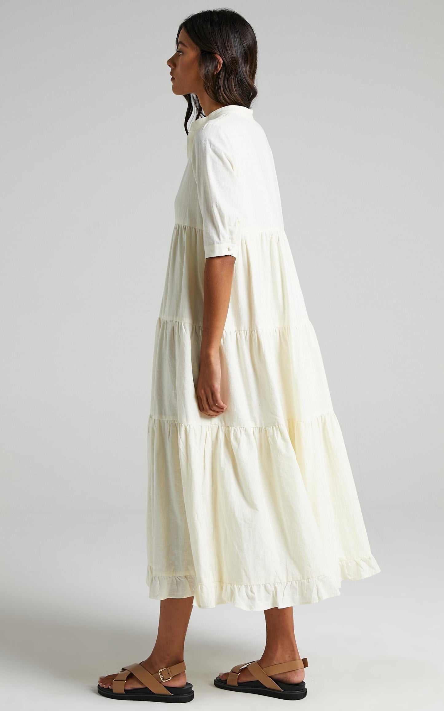 Serilda Dress in Cream
