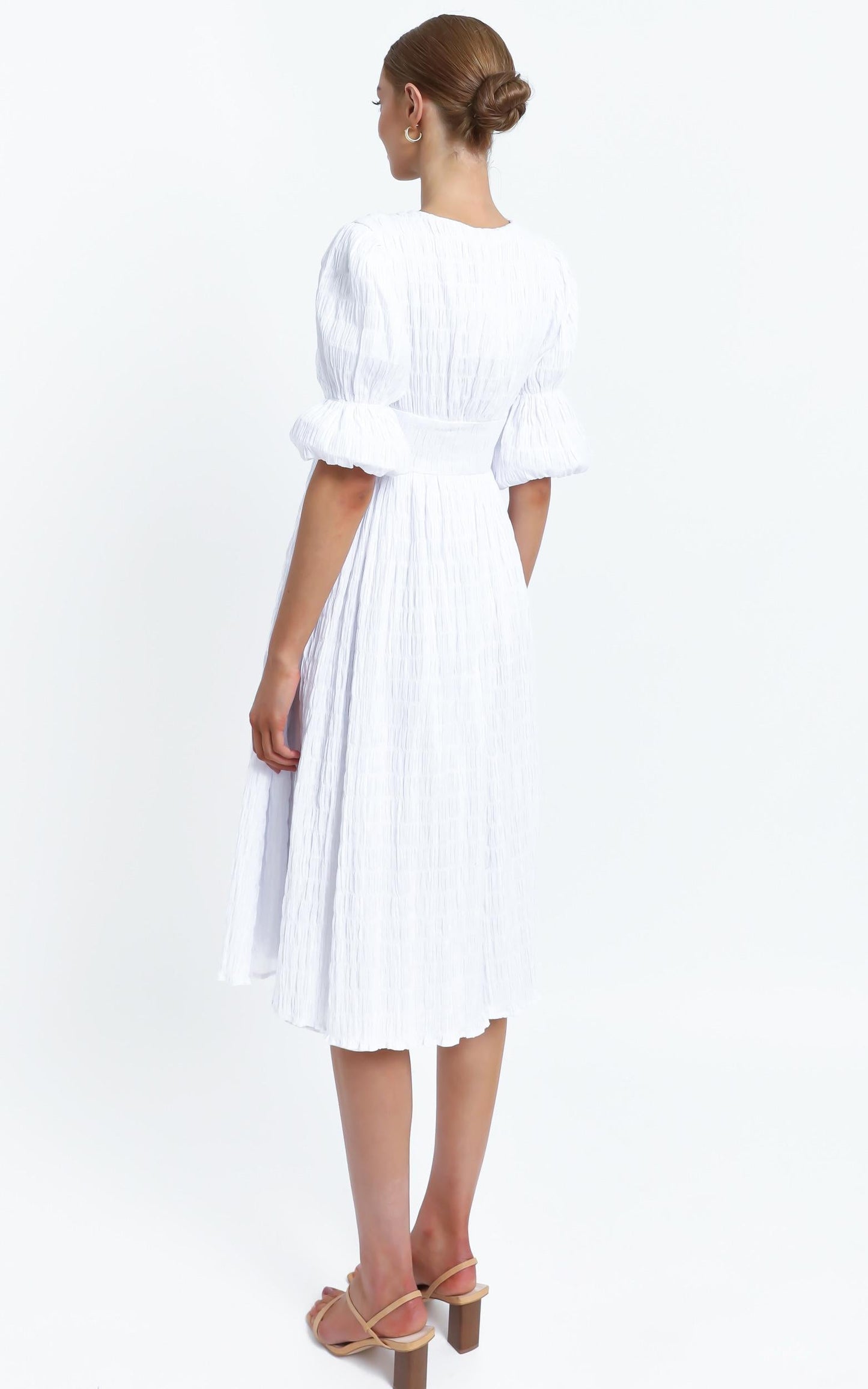 Seychelles Dress in White