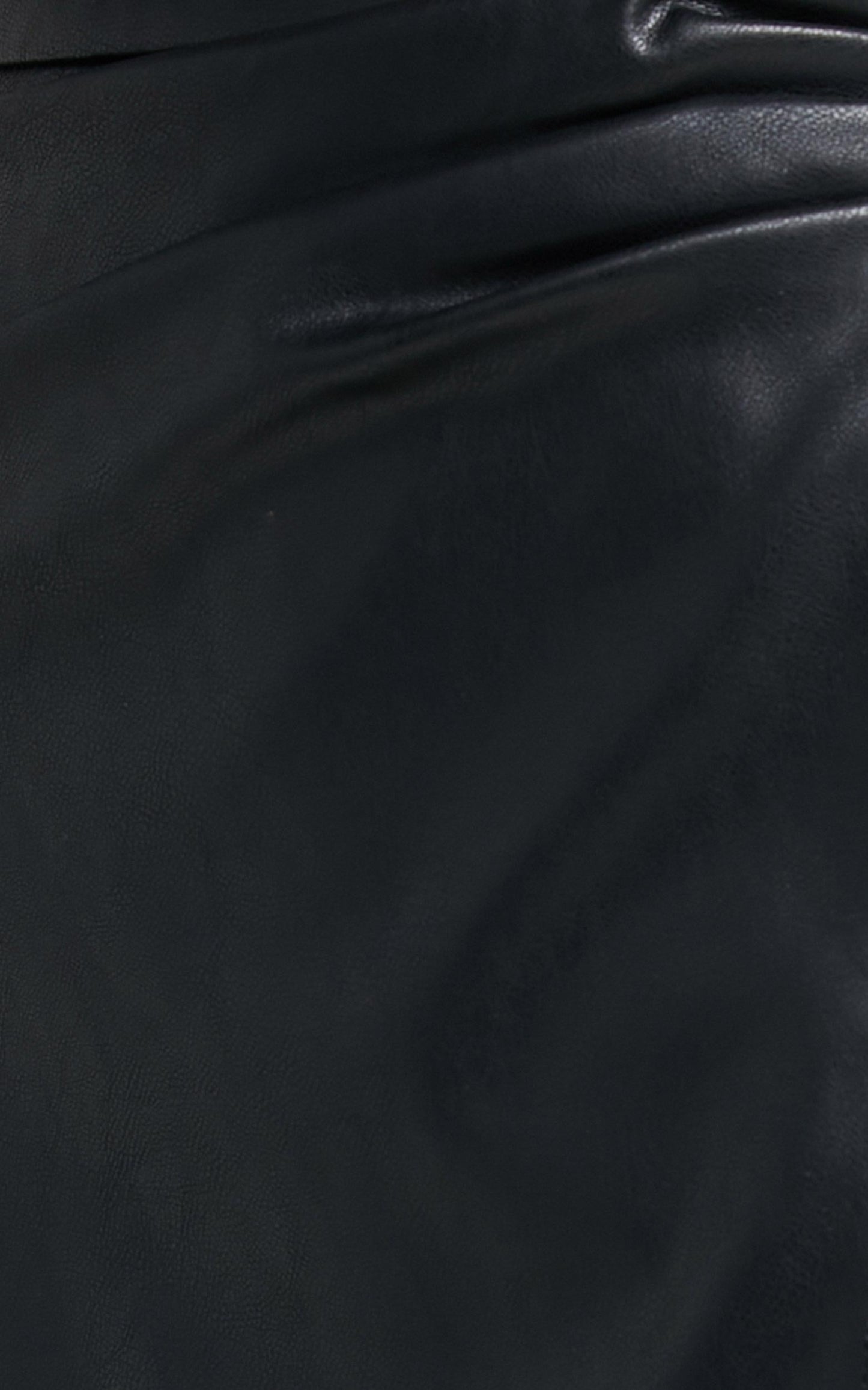 Shani Skirt in Black Leatherette