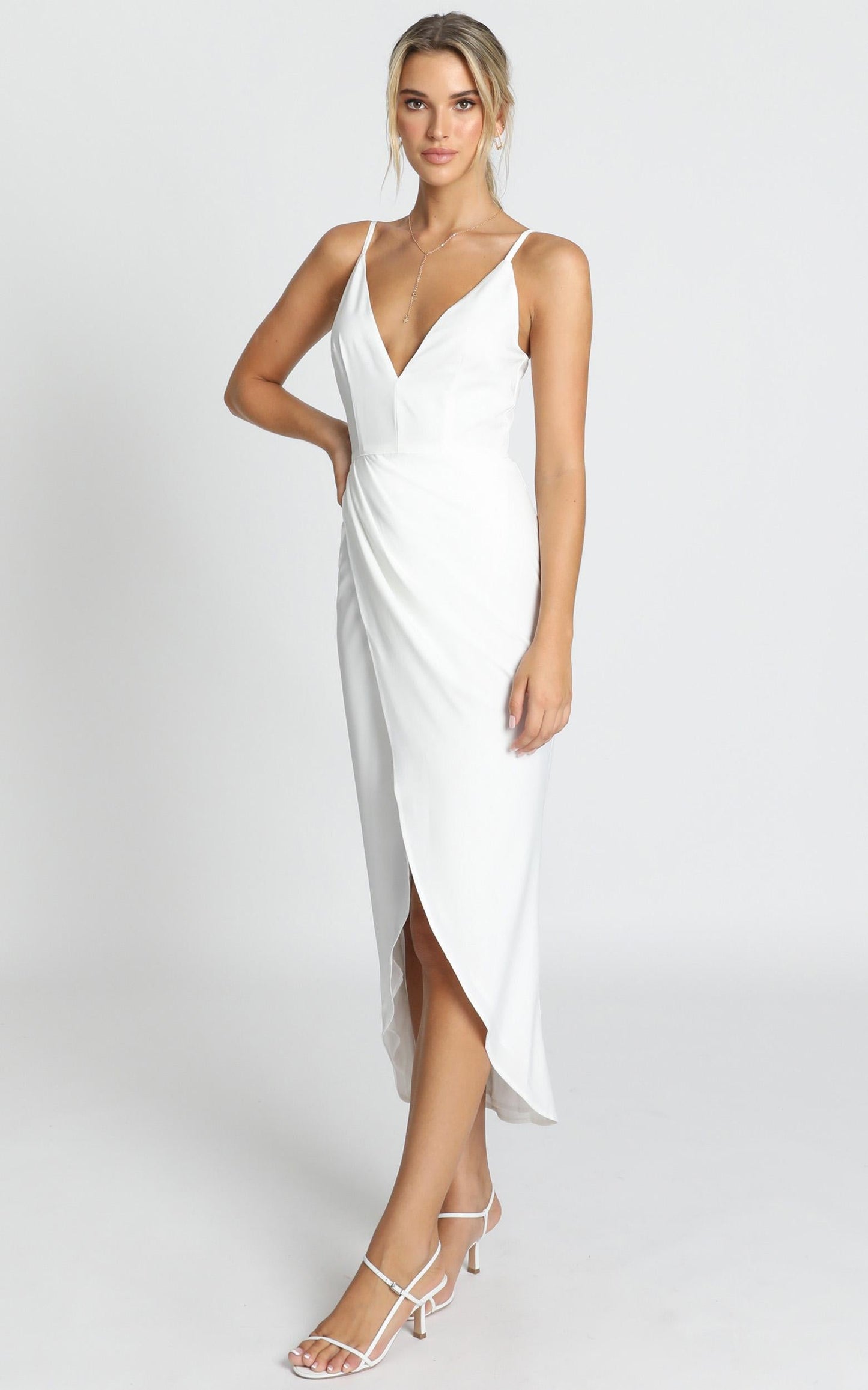 Shes A Dreamer Dress in White