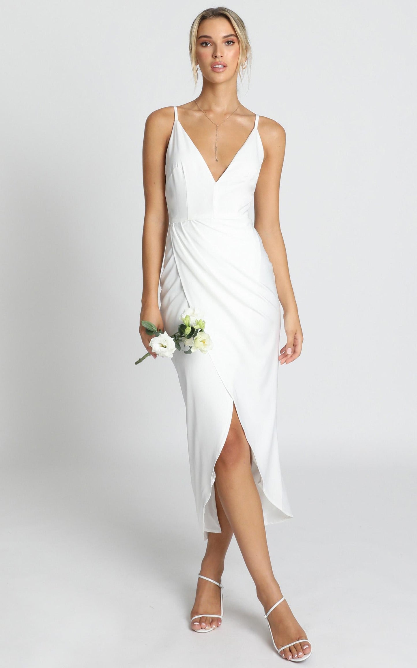 Shes A Dreamer Dress in White