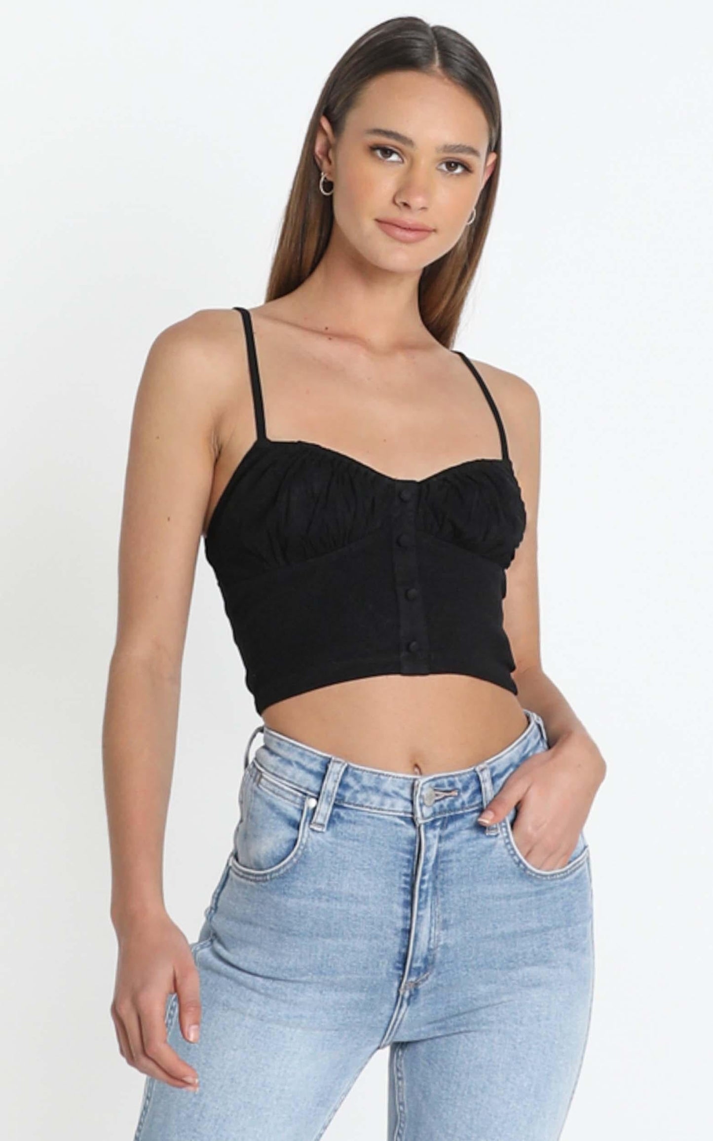 Shelly Top in Black