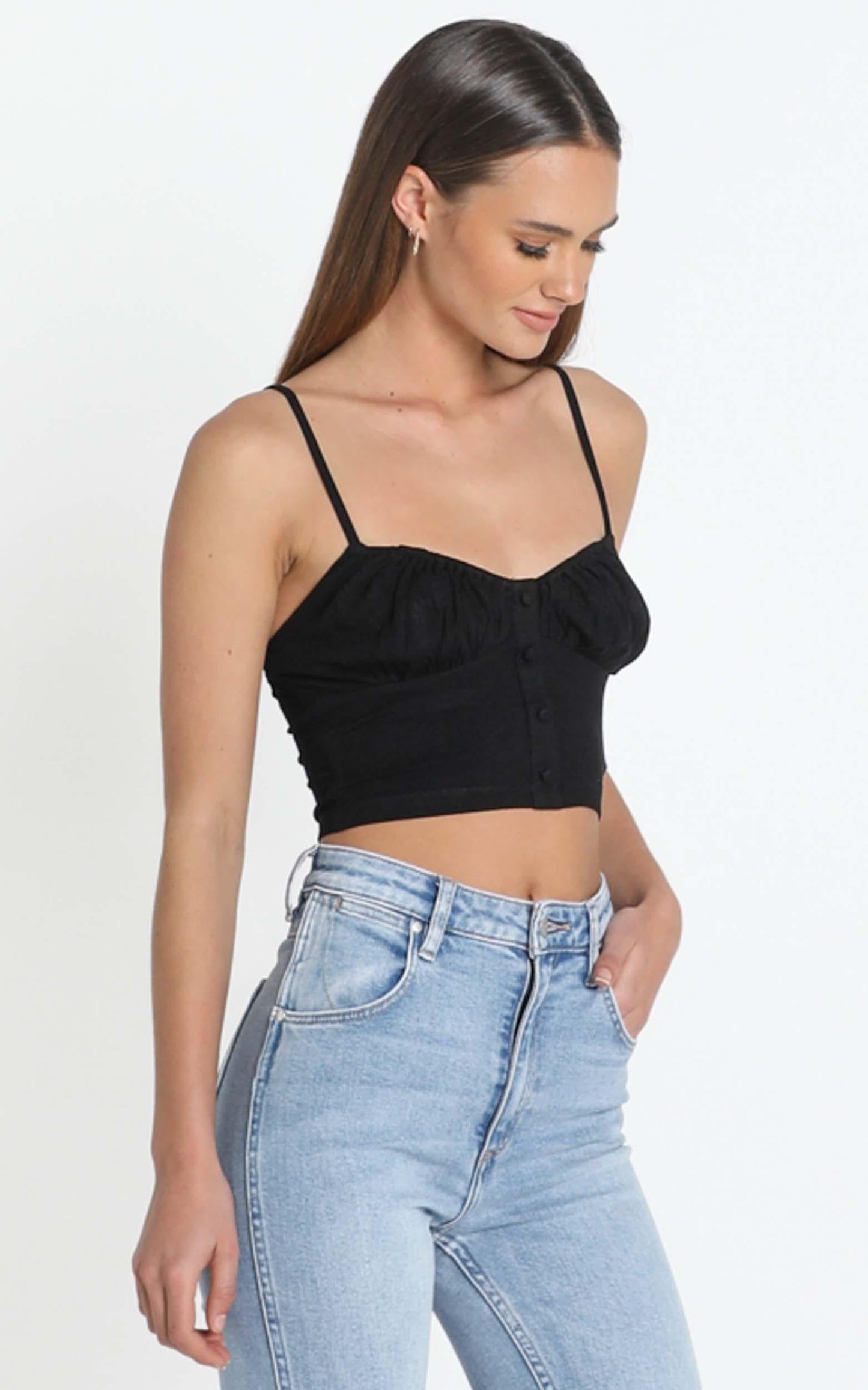 Shelly Top in Black