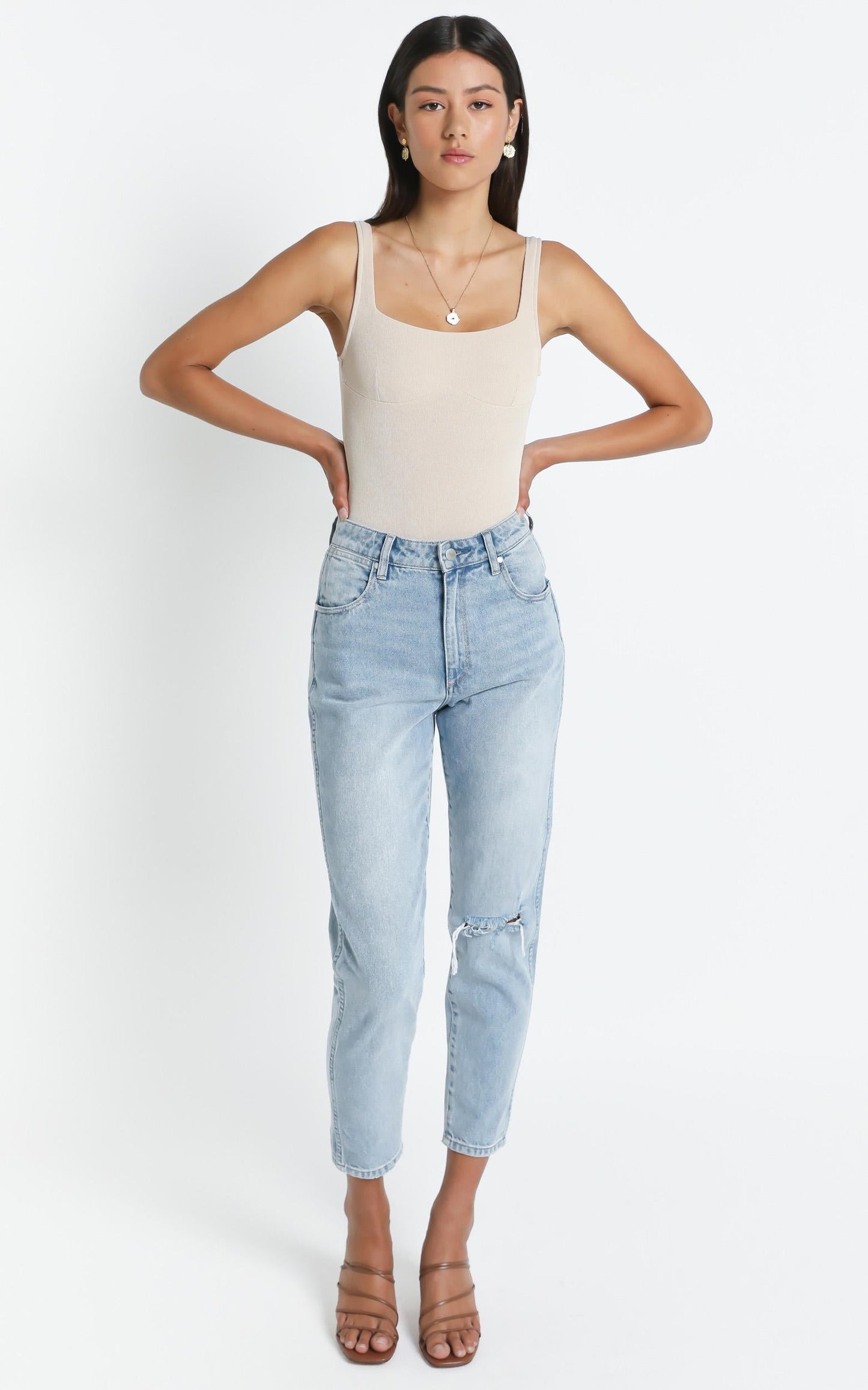 Sherie Bodysuit in Cream