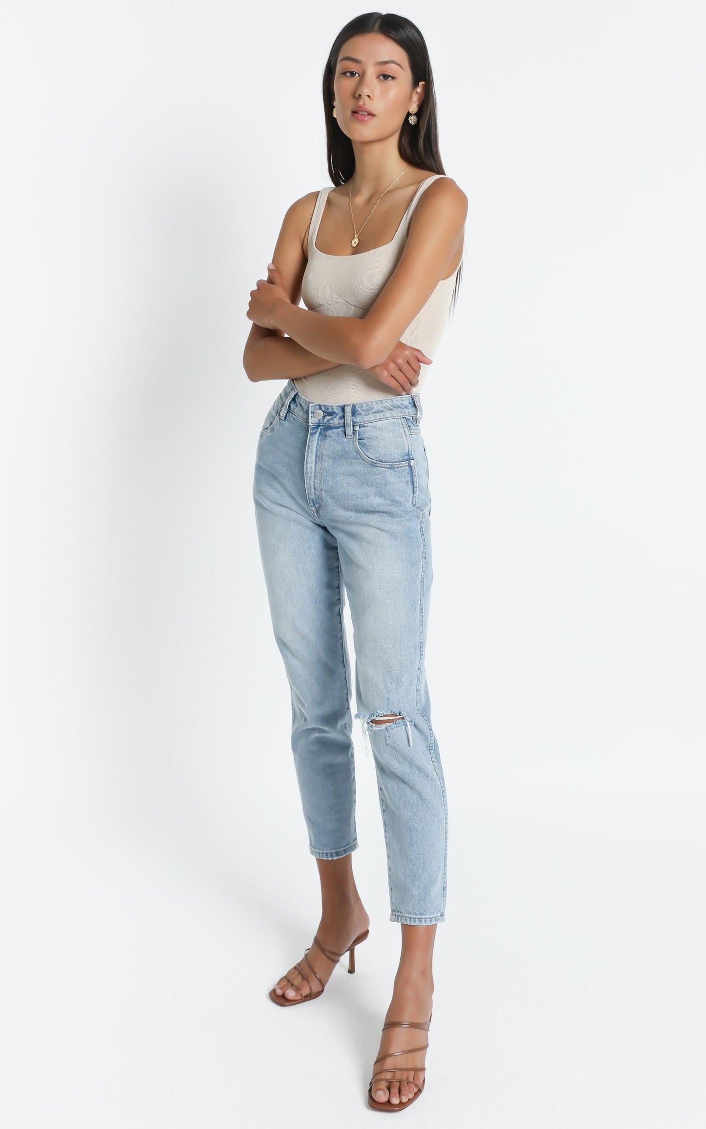 Sherie Bodysuit in Cream