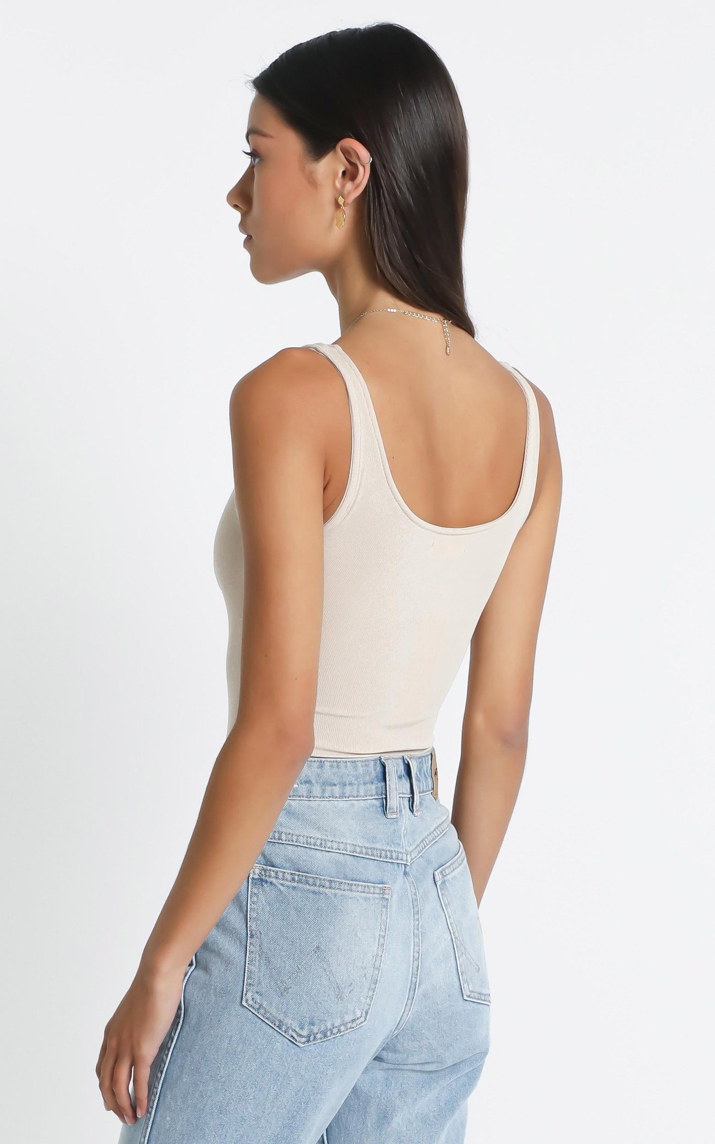 Sherie Bodysuit in Cream