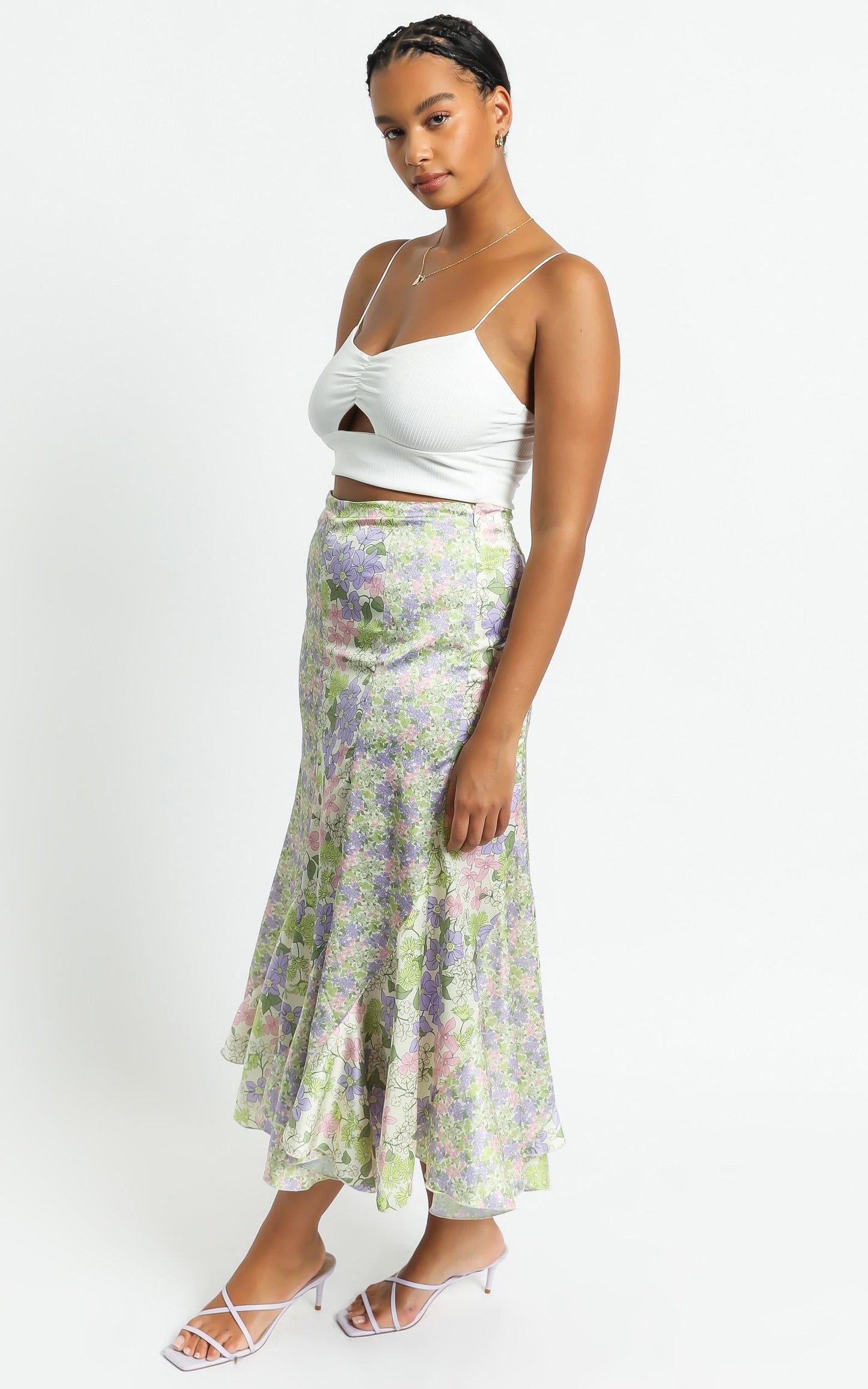 A Fool for you skirt in Garden Floral