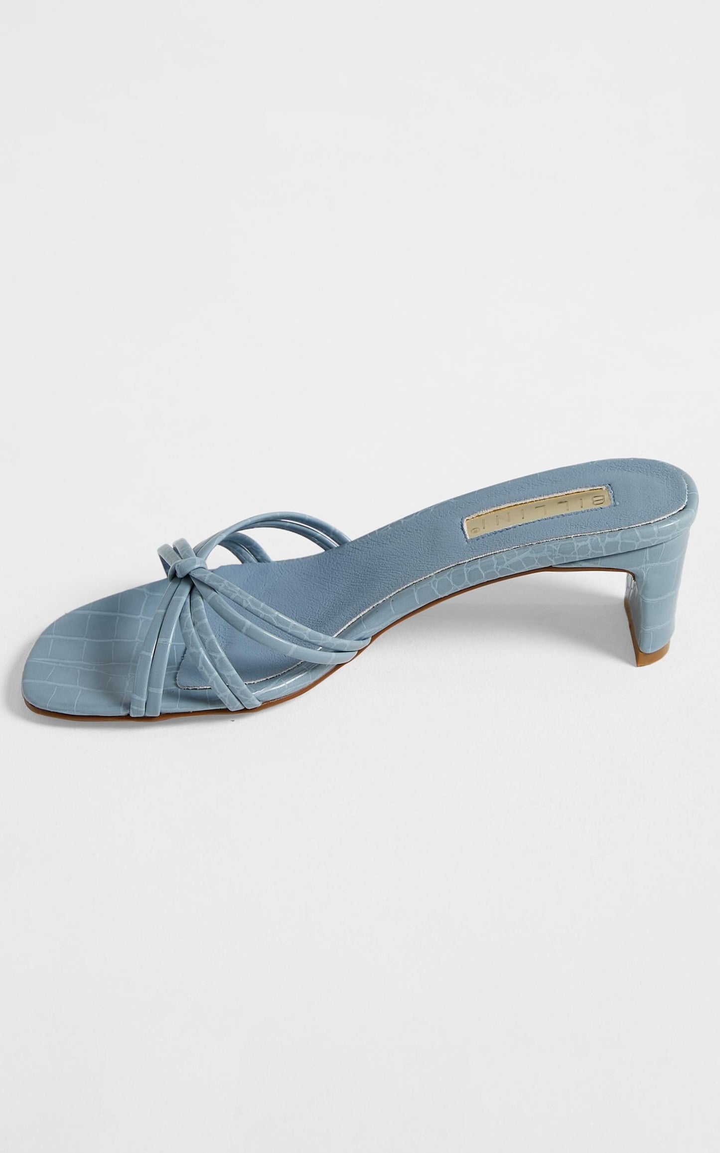 Billini - Siana Heels in Dusty Blue Croc