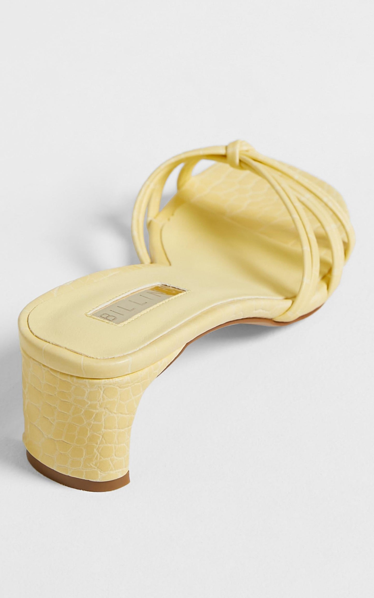 Billini - Siana Heels in Lemon Croc