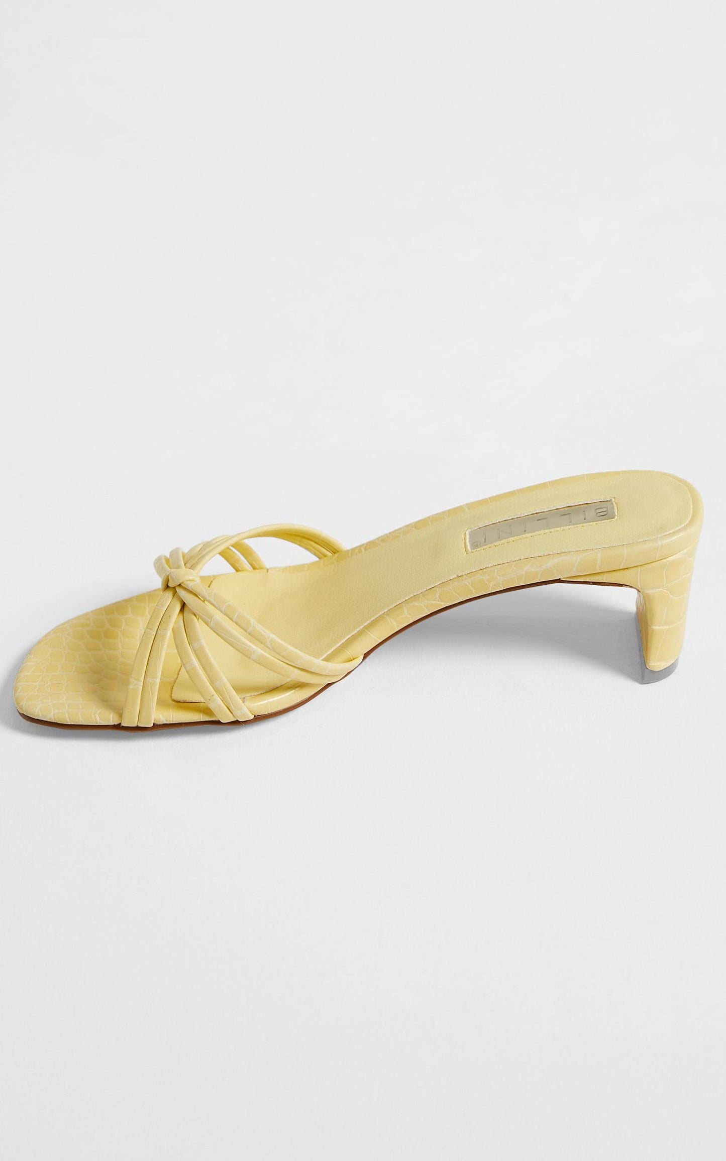 Billini - Siana Heels in Lemon Croc