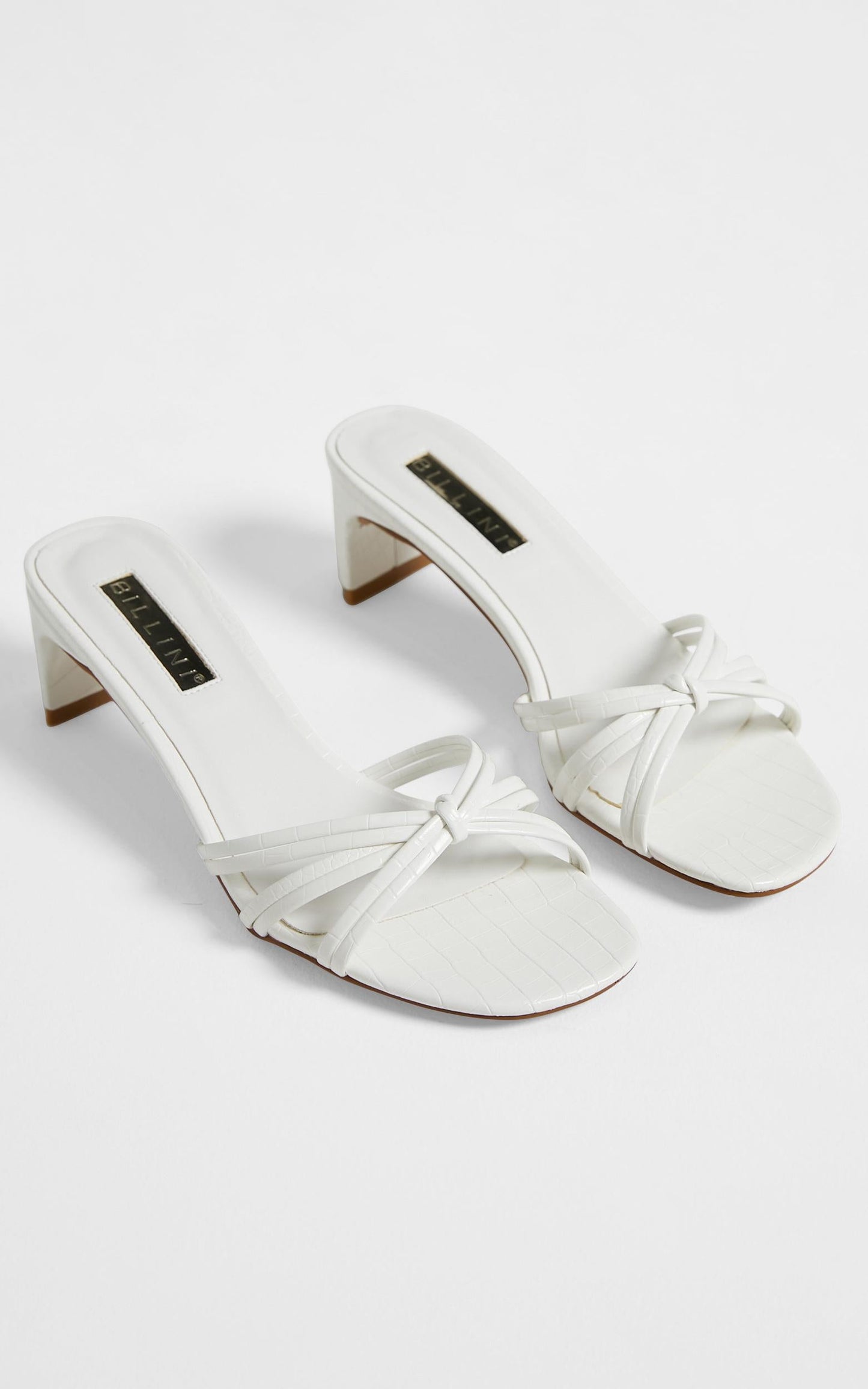 Billini - Siana Heels in White Croc