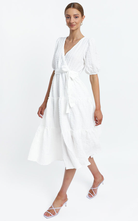 Sianna Dress in White