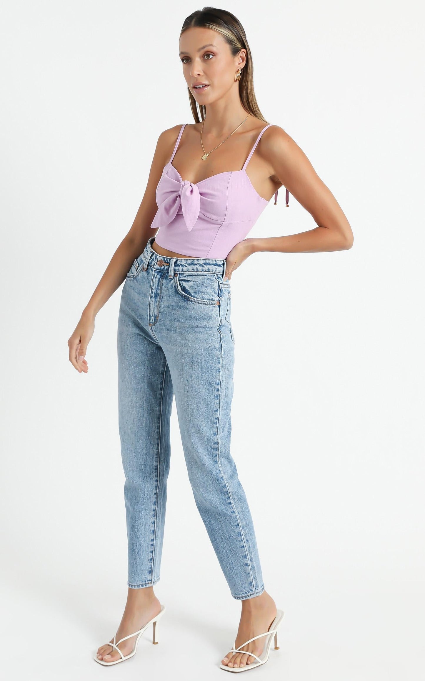 Sidra Top in Lilac