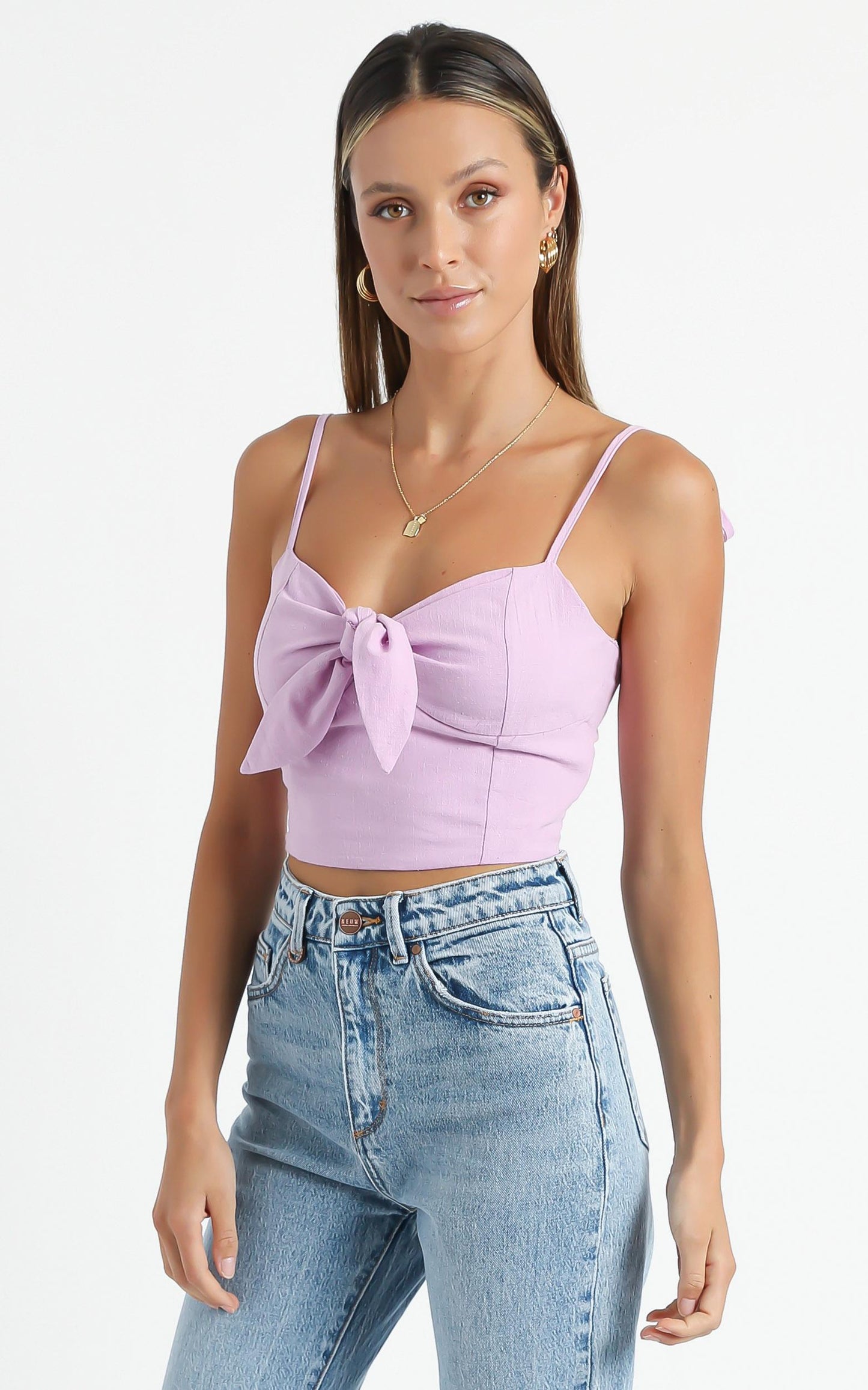 Sidra Top in Lilac