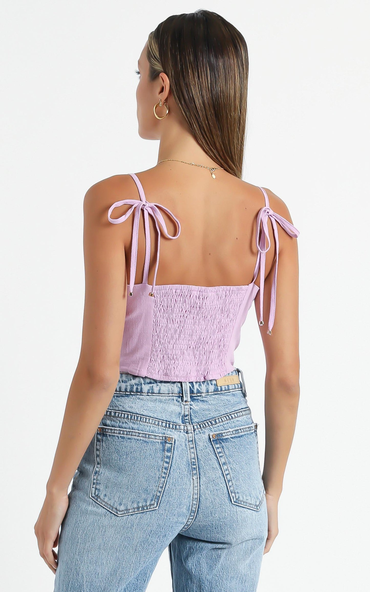 Sidra Top in Lilac