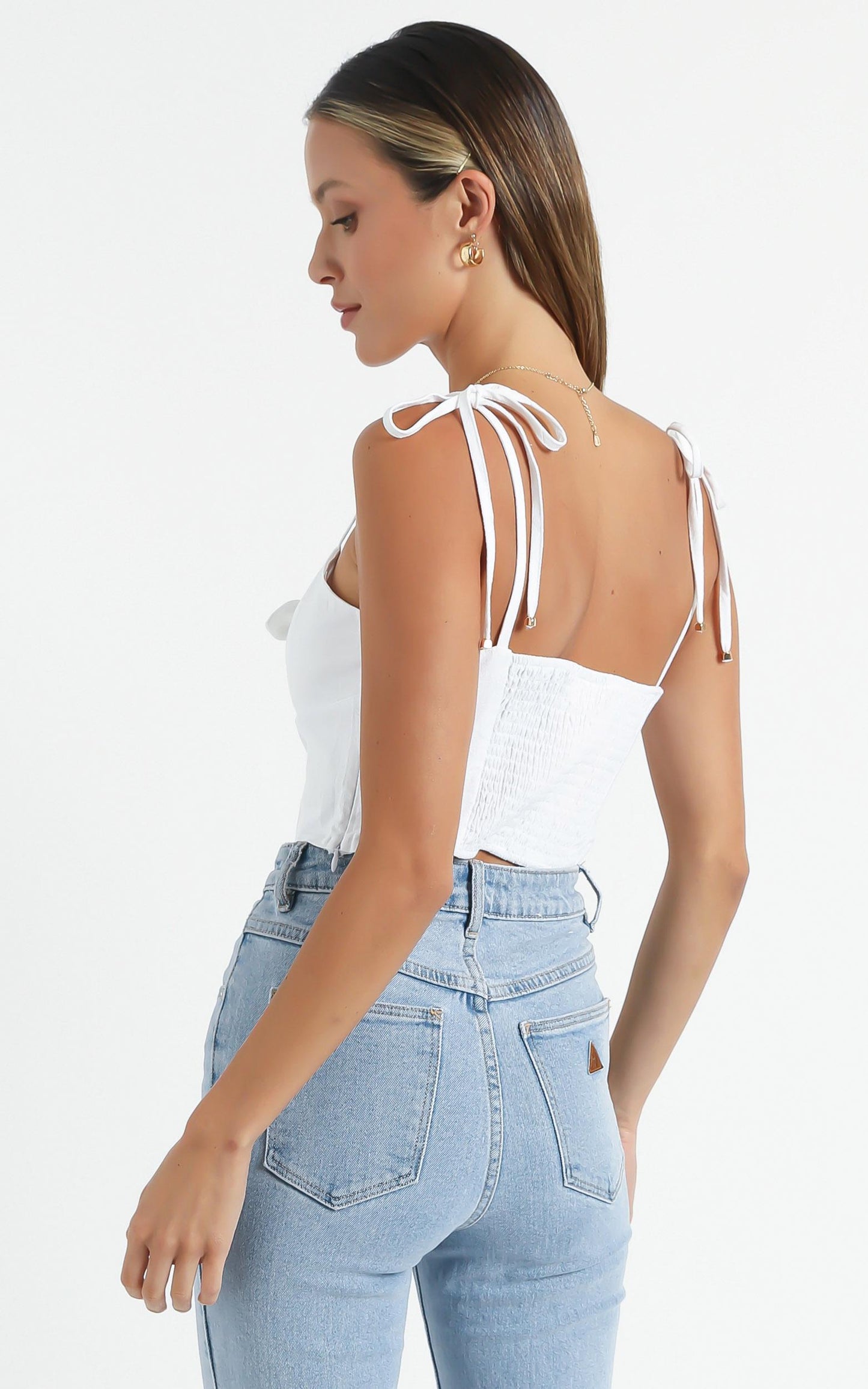 Sidra Top in White