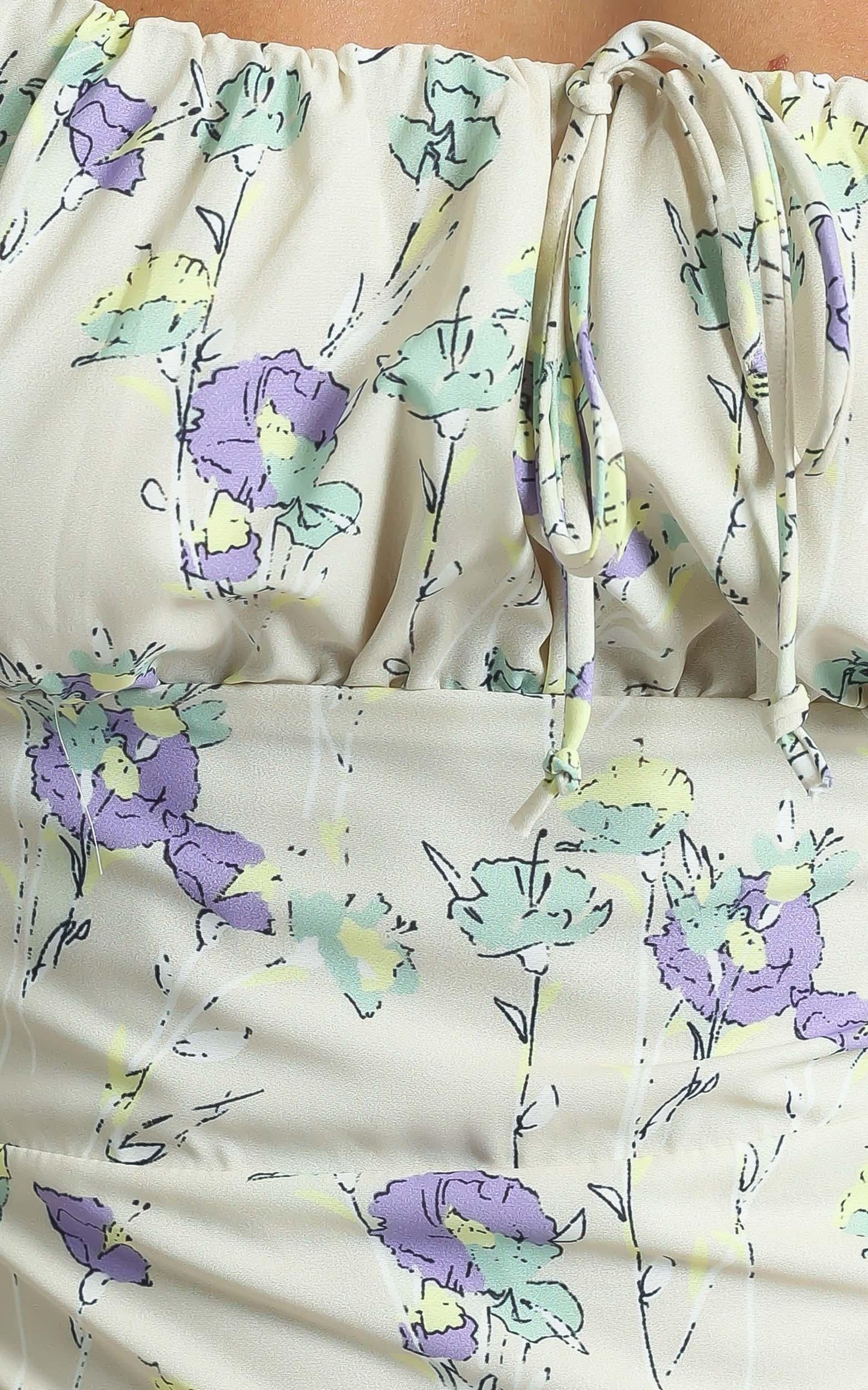 Sierra Dress in Yellow Floral
