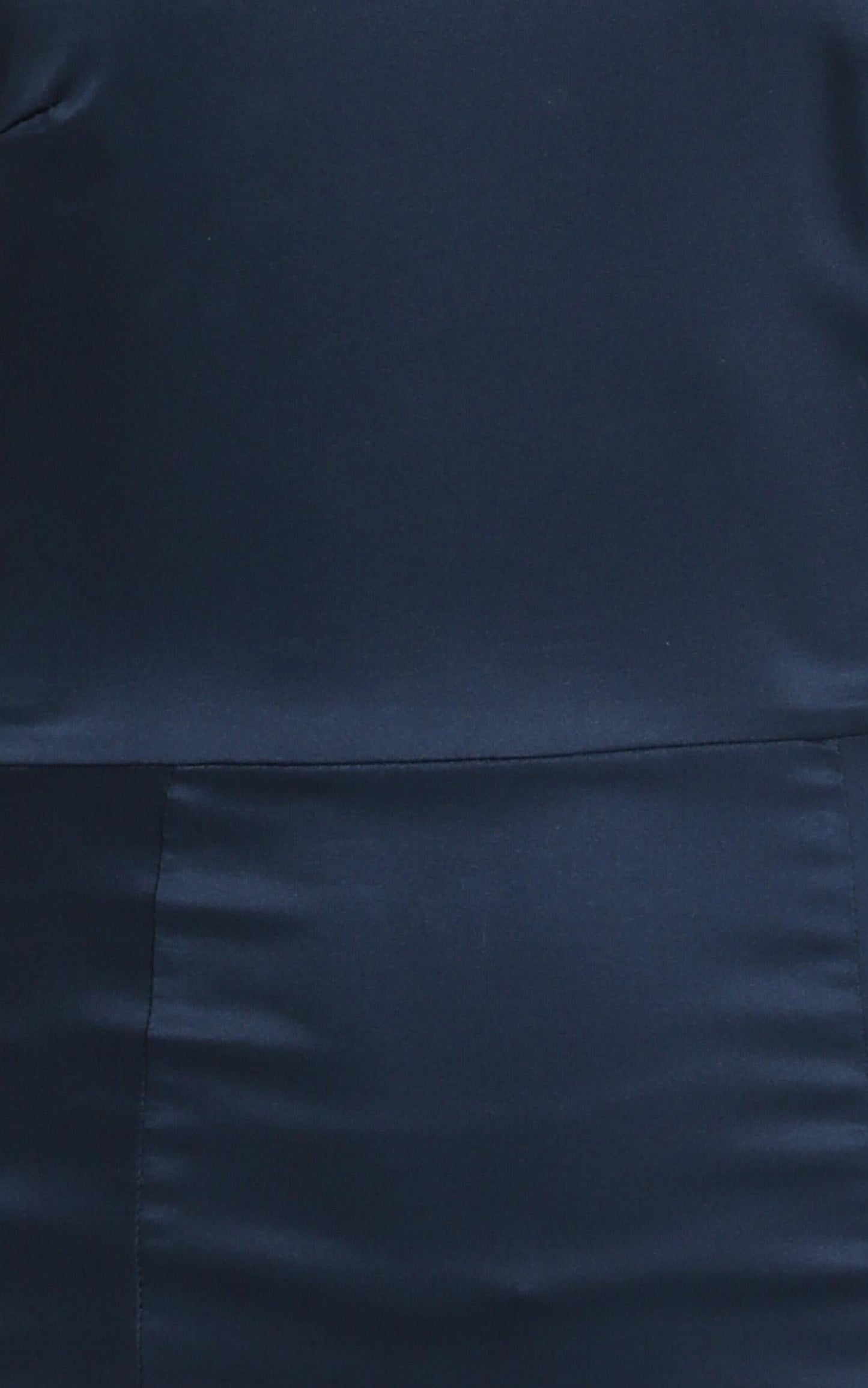 Since I Saw You Maxi Dress In Navy Satin