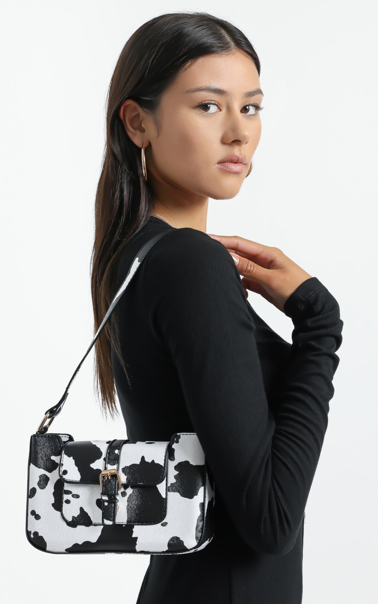 Sinead Bag in Cow Print
