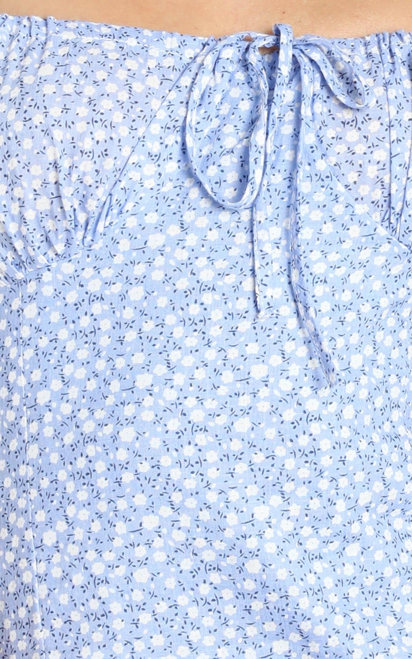 Sinead Dress in Blue Floral