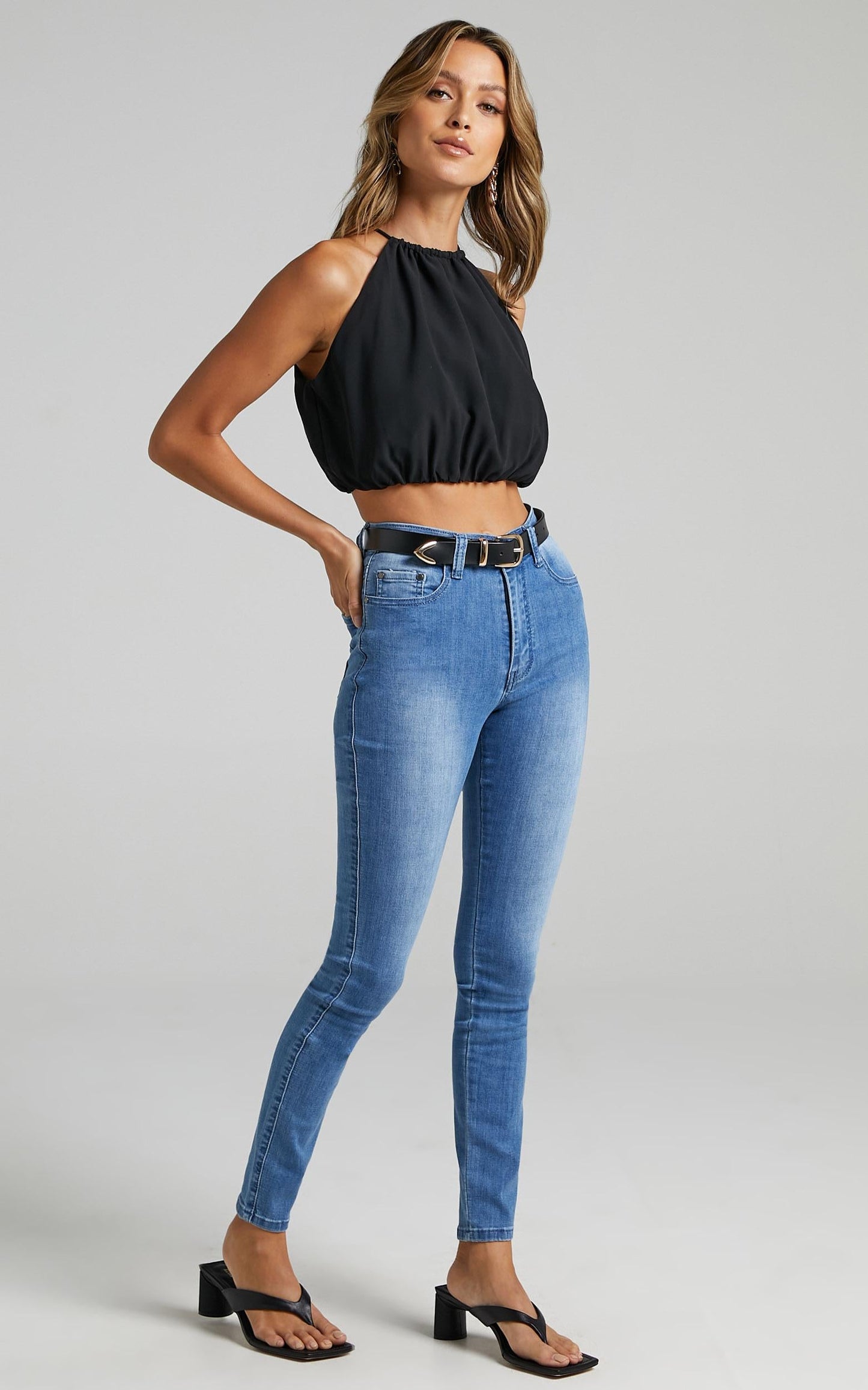 Skylar Top in Black