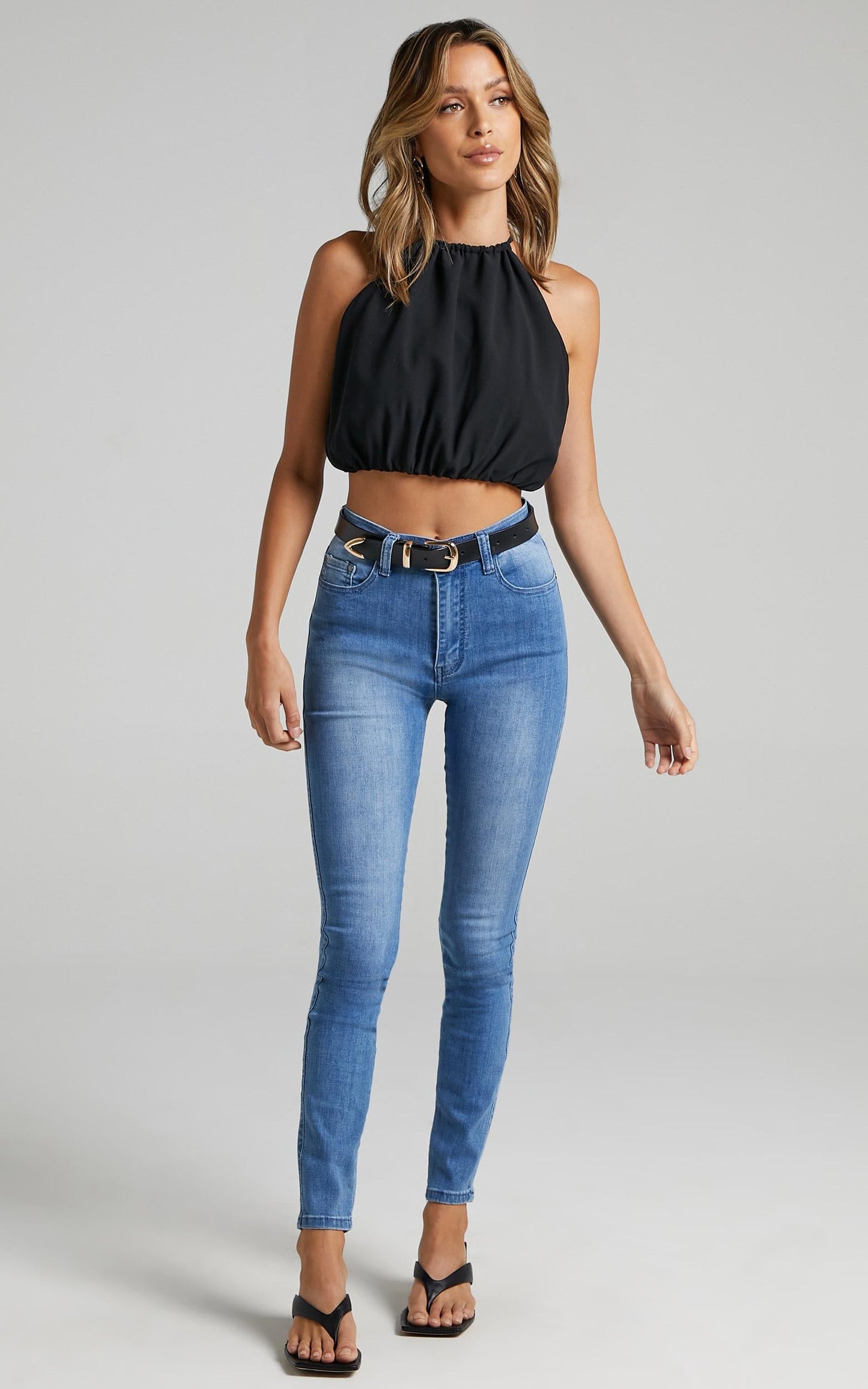 Skylar Top in Black