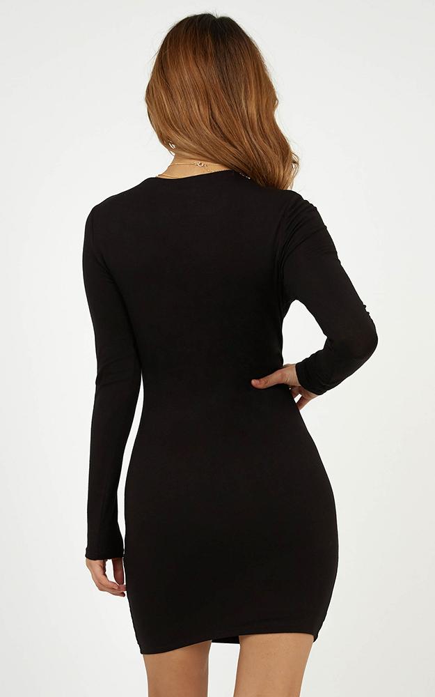 Rough Ride Dress In Black