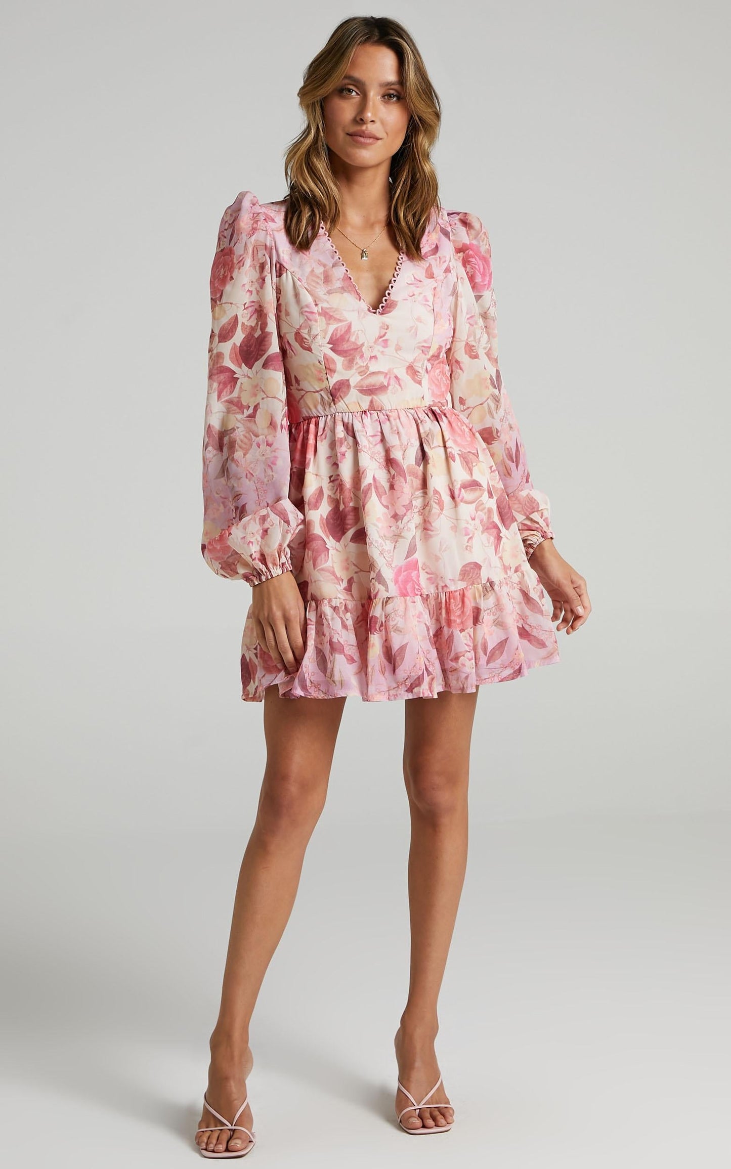 Khepri Dress in Soft Floral