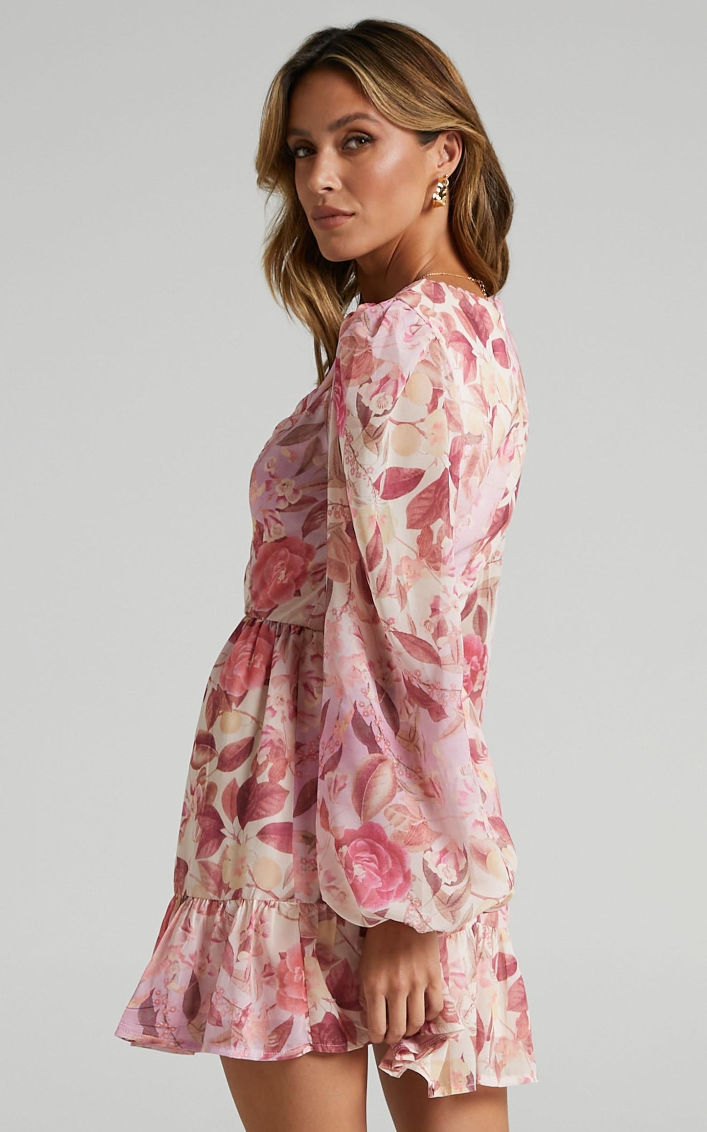 Khepri Dress in Soft Floral