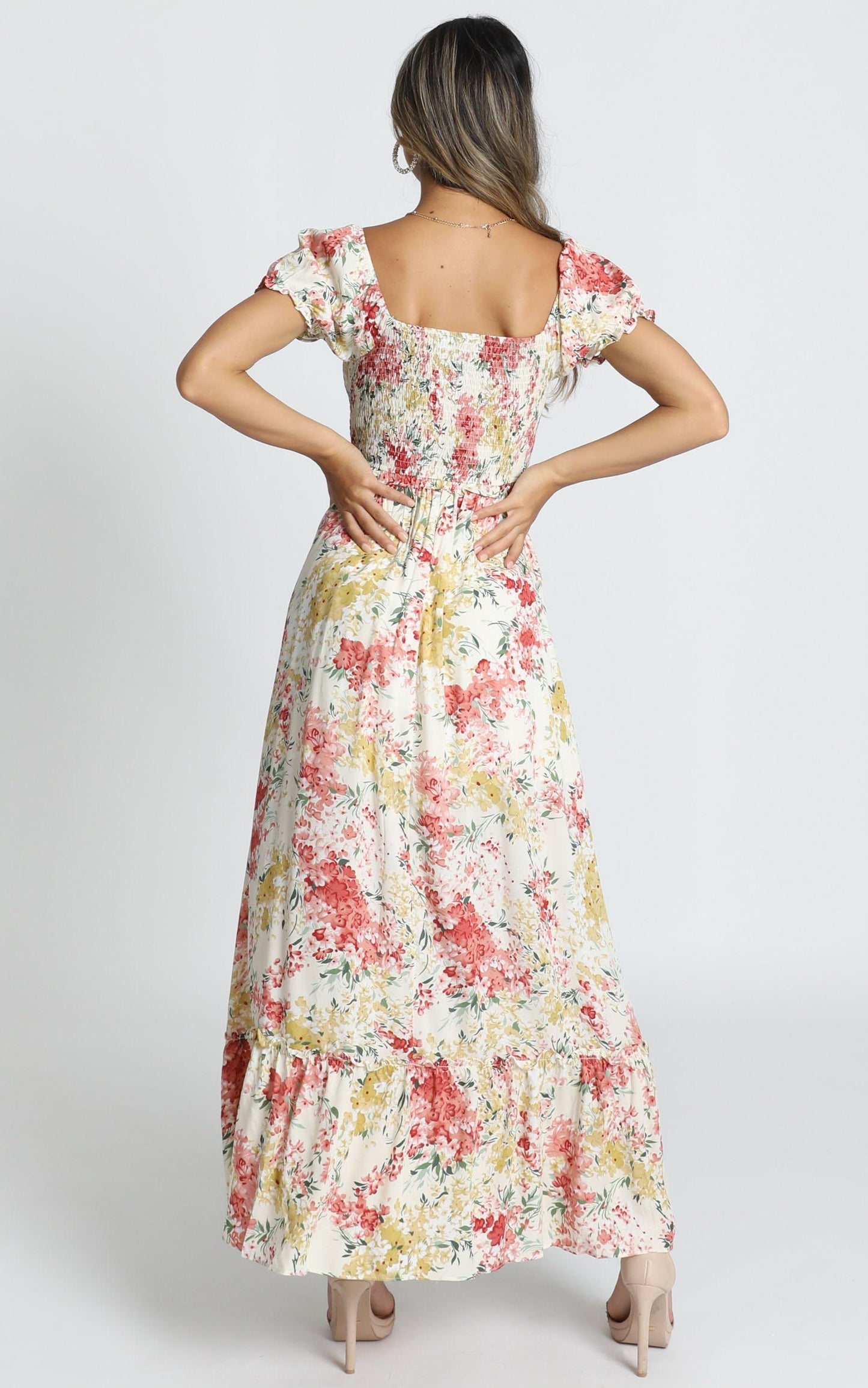 Sonia Dress in Multi Floral