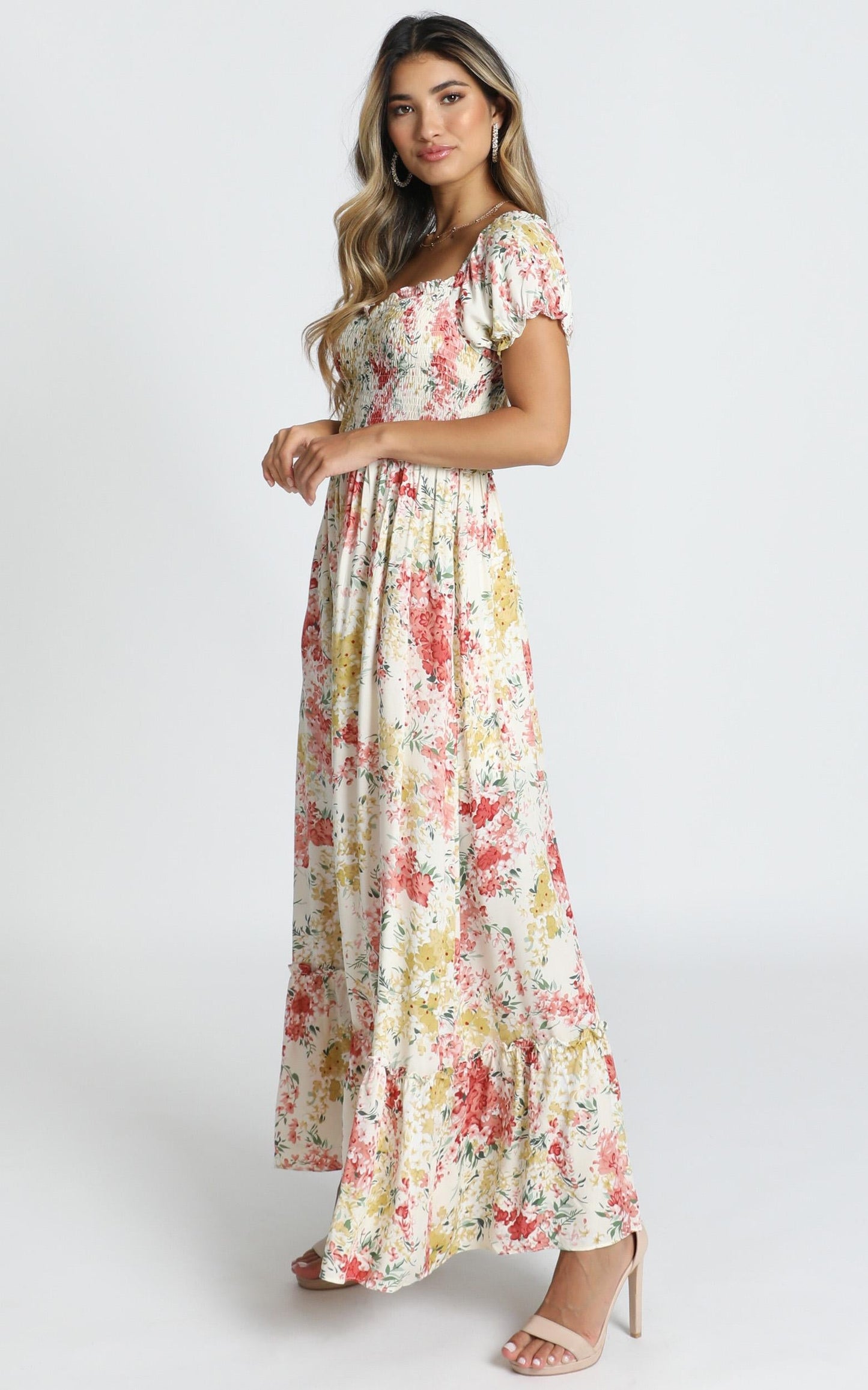 Sonia Dress in Multi Floral