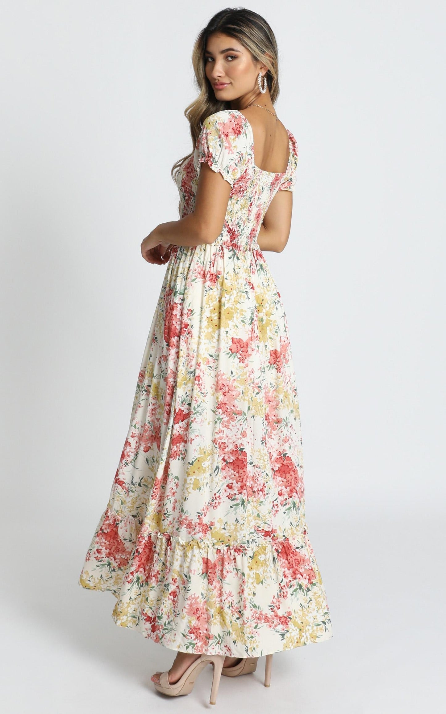 Sonia Dress in Multi Floral
