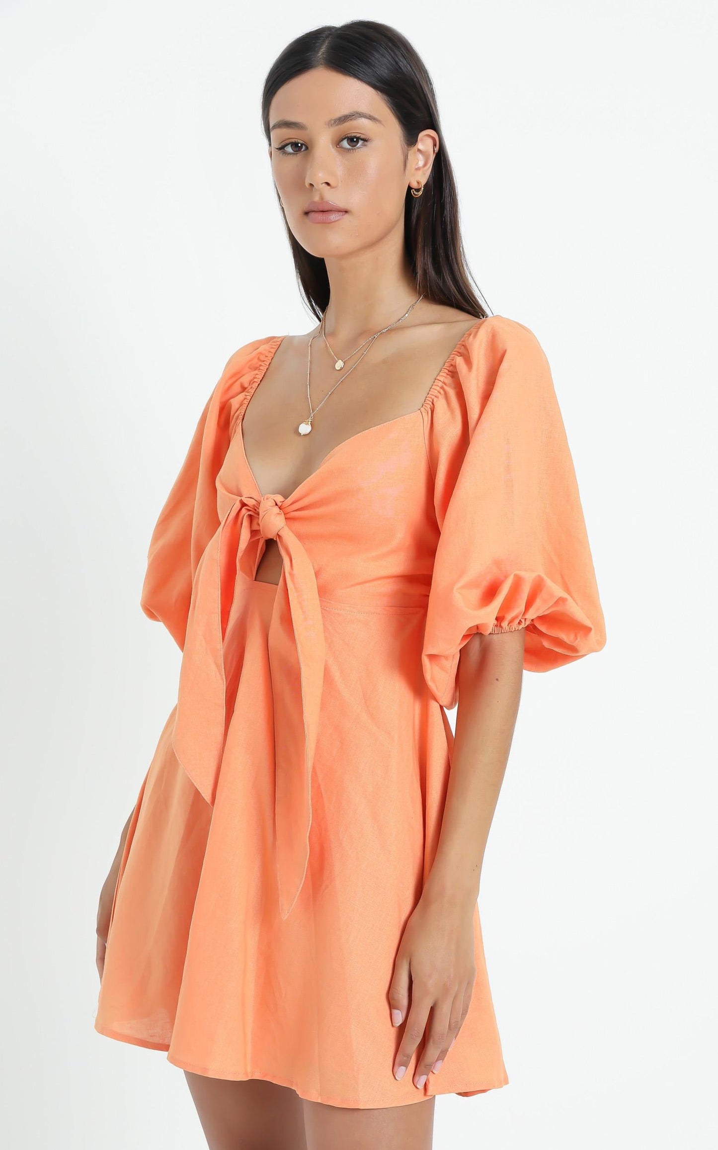 Charlie Holiday - Sonny Dress in Papaya