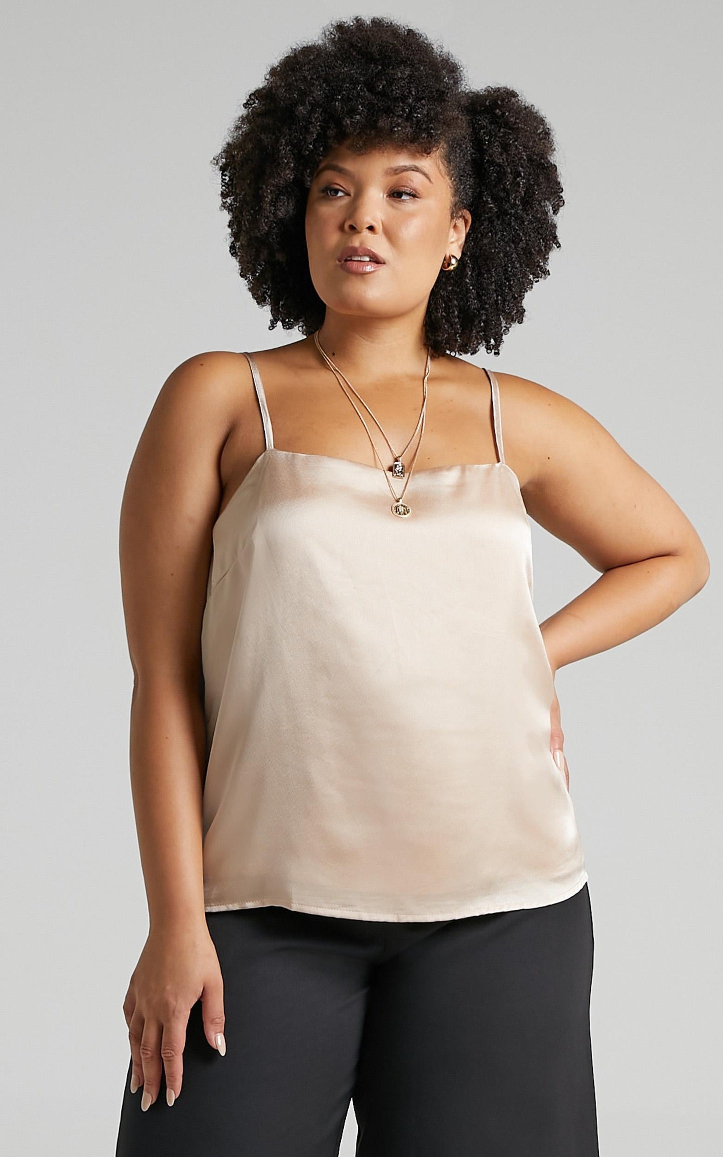 High Key Top in Champagne