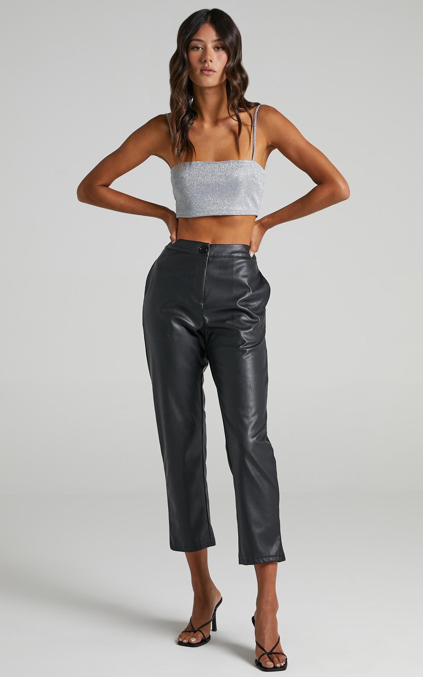 Isolde Top in Silver