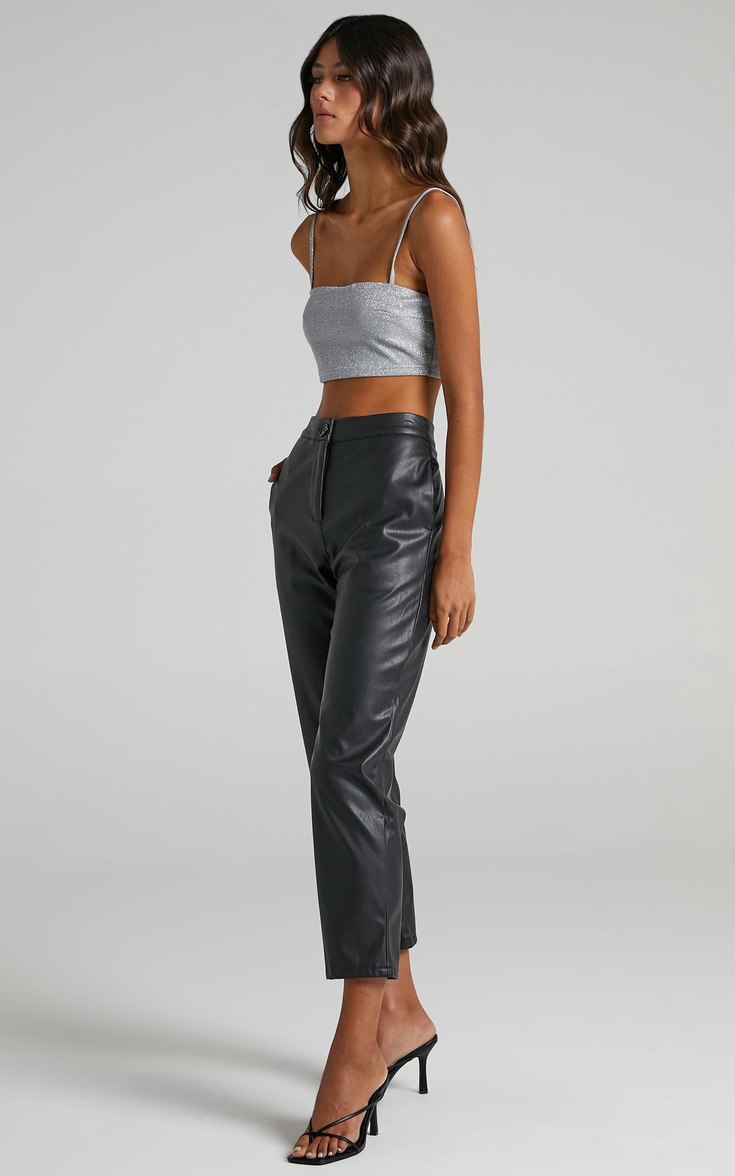 Isolde Top in Silver