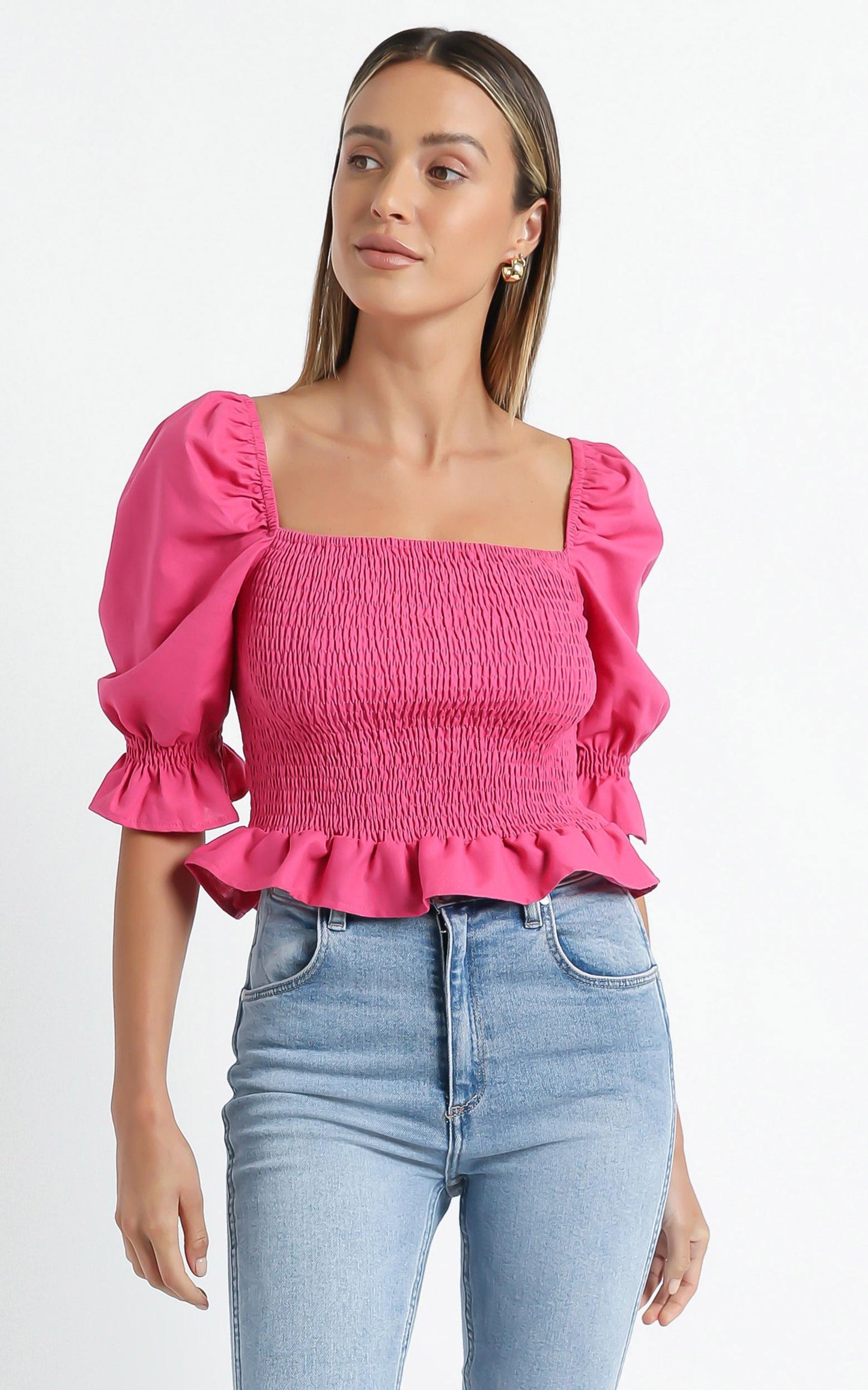 Adabella Top in Berry