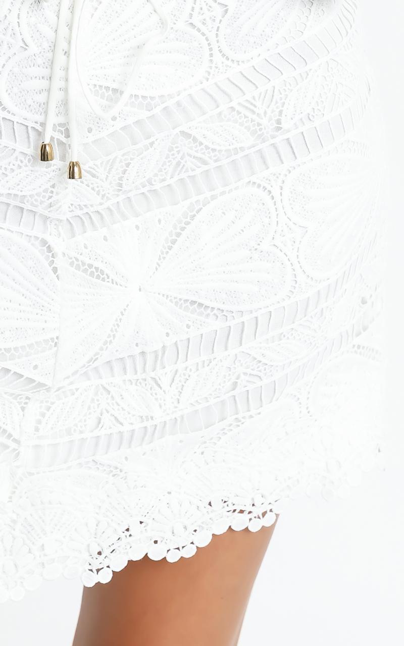 Lance Dress in White