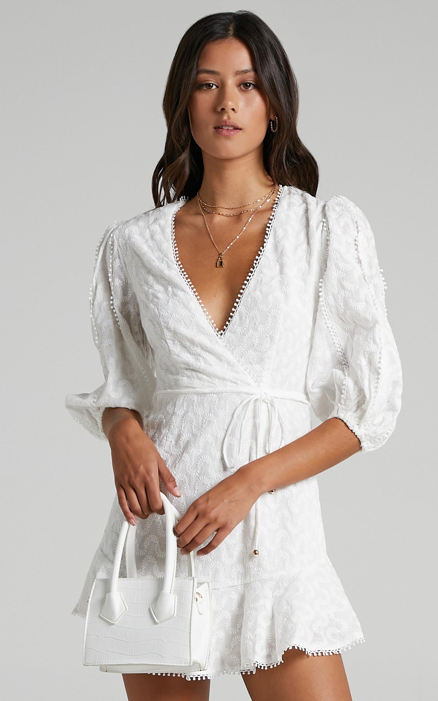 Aife Dress in White
