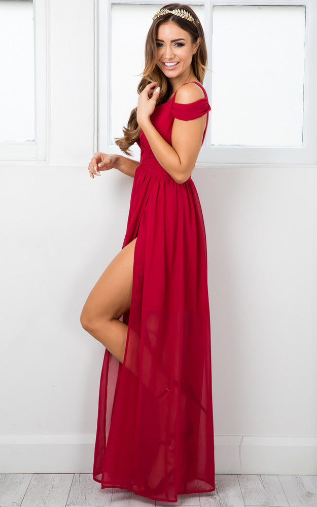 Stand Close Dress In Red