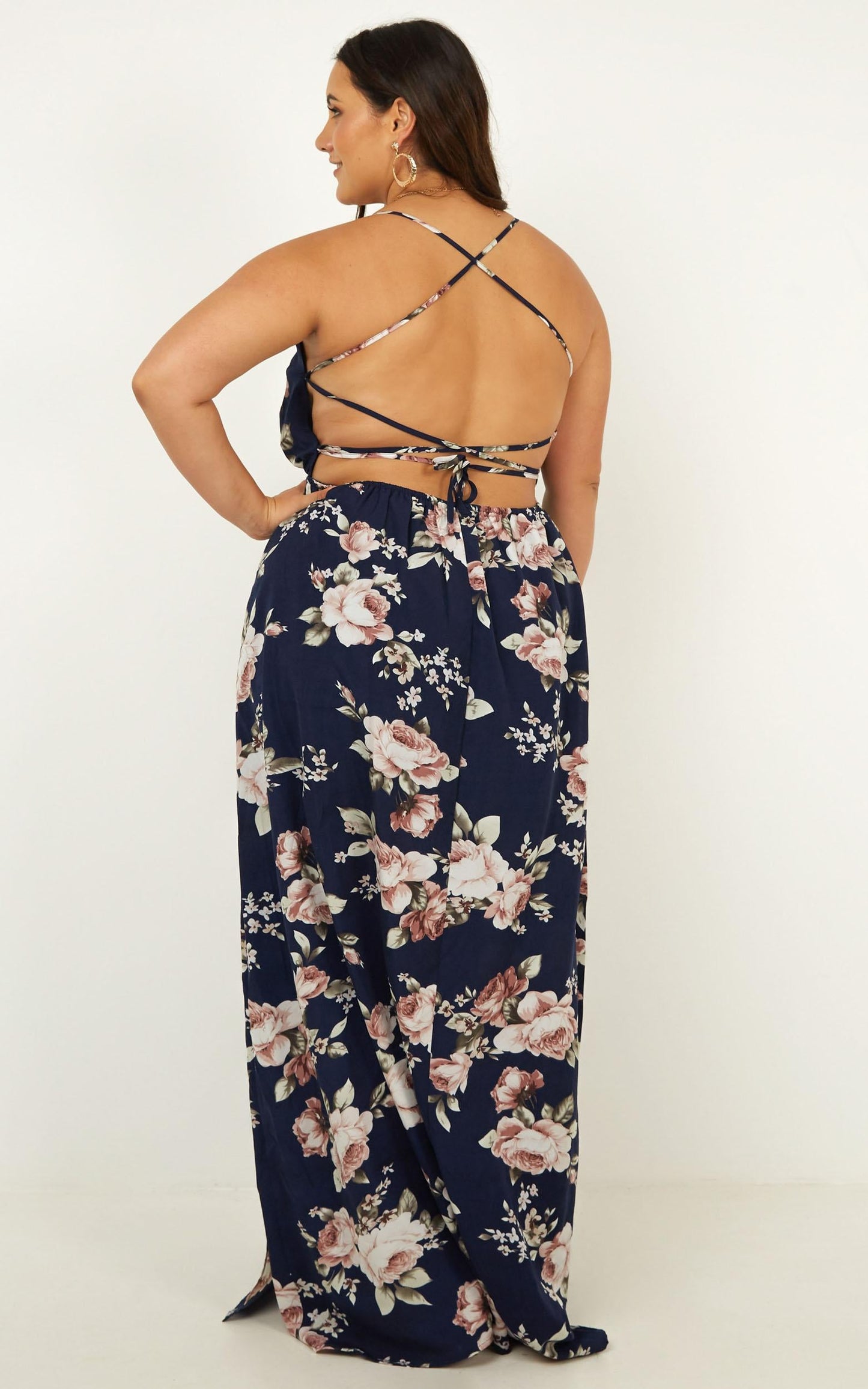 Stella Style Dress In Navy Floral