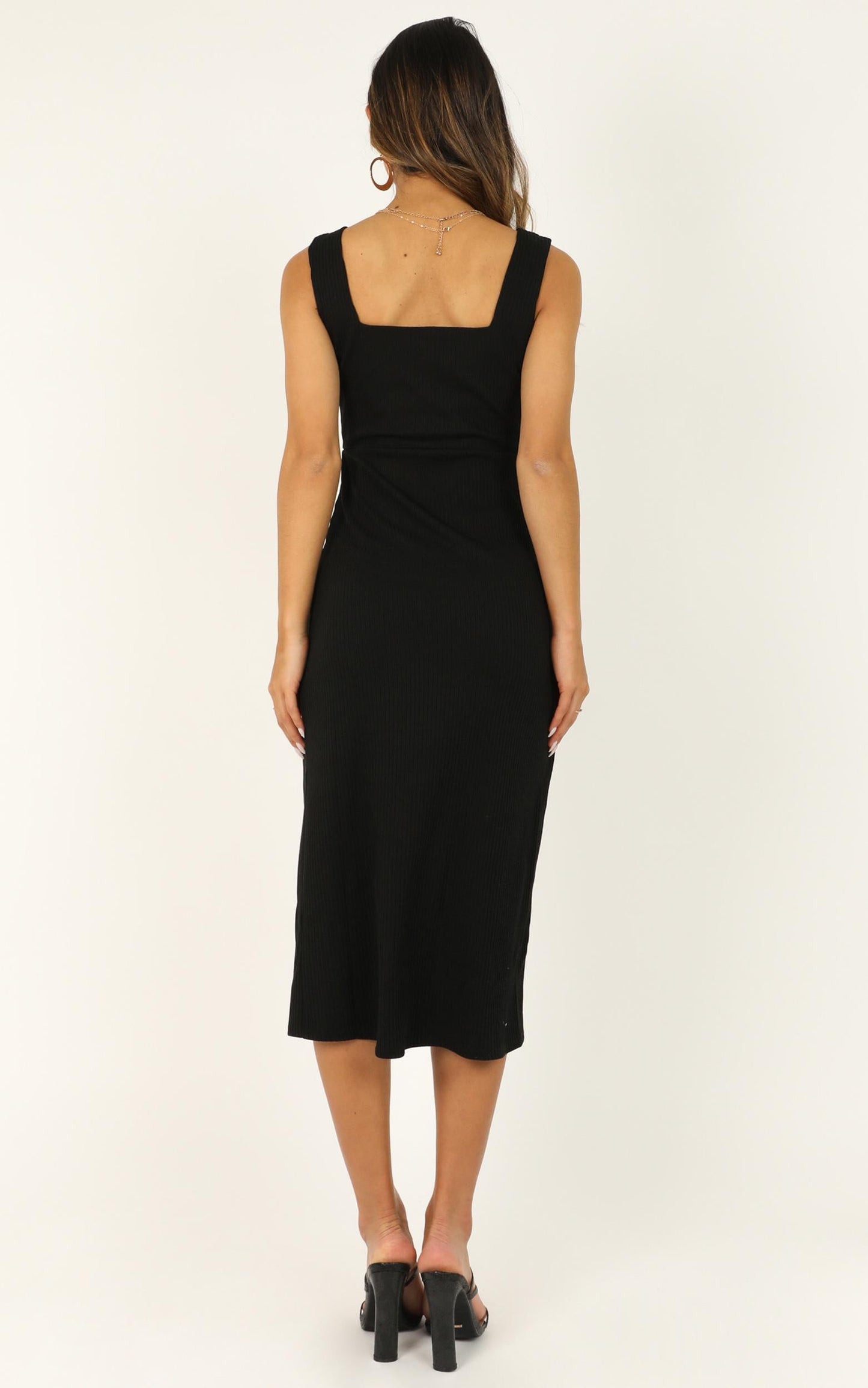 Sticking With My Strengths Dress In Black