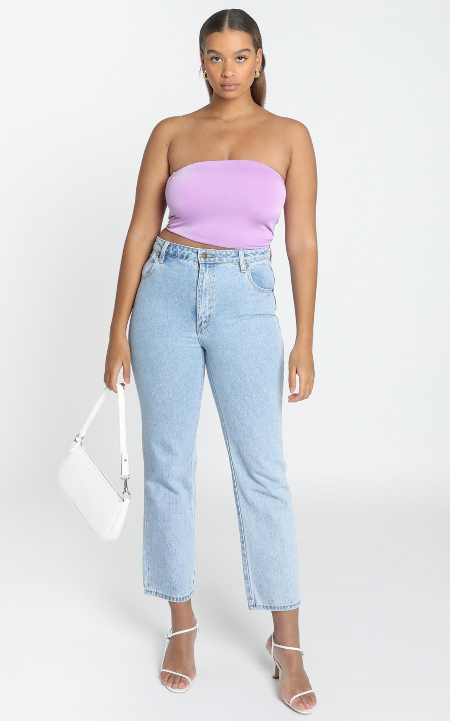 Stick With Me Top In lilac