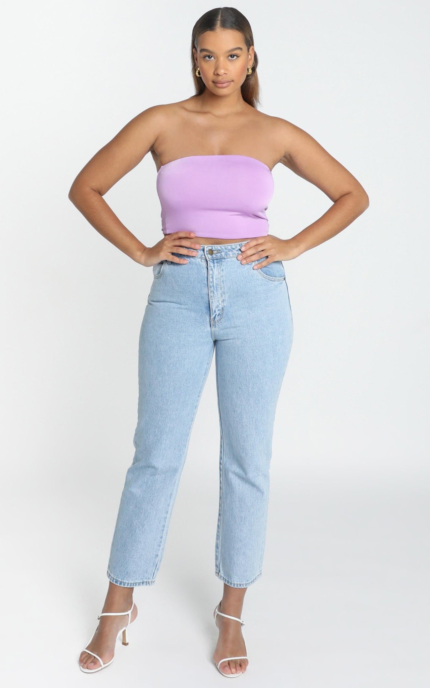 Stick With Me Top In lilac
