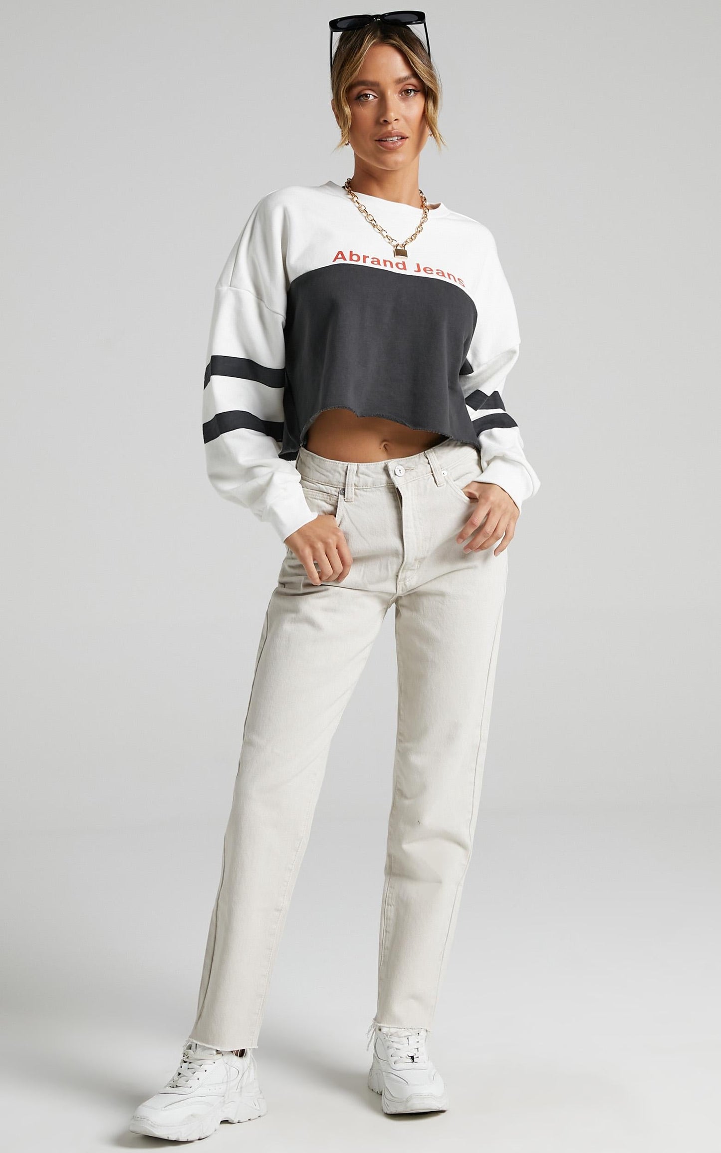 Abrand - A '94 High Slim Jean in Stone