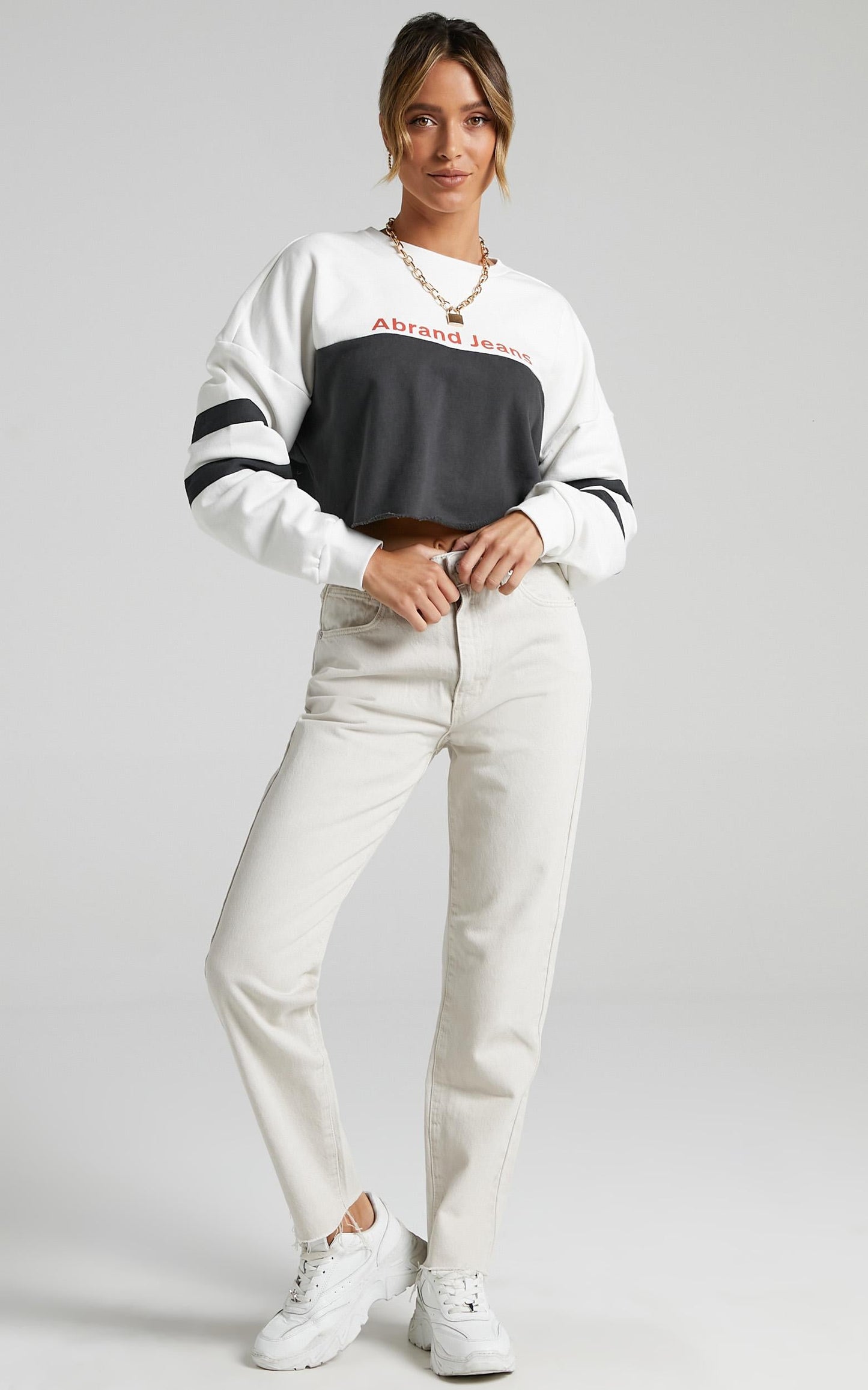 Abrand - A '94 High Slim Jean in Stone