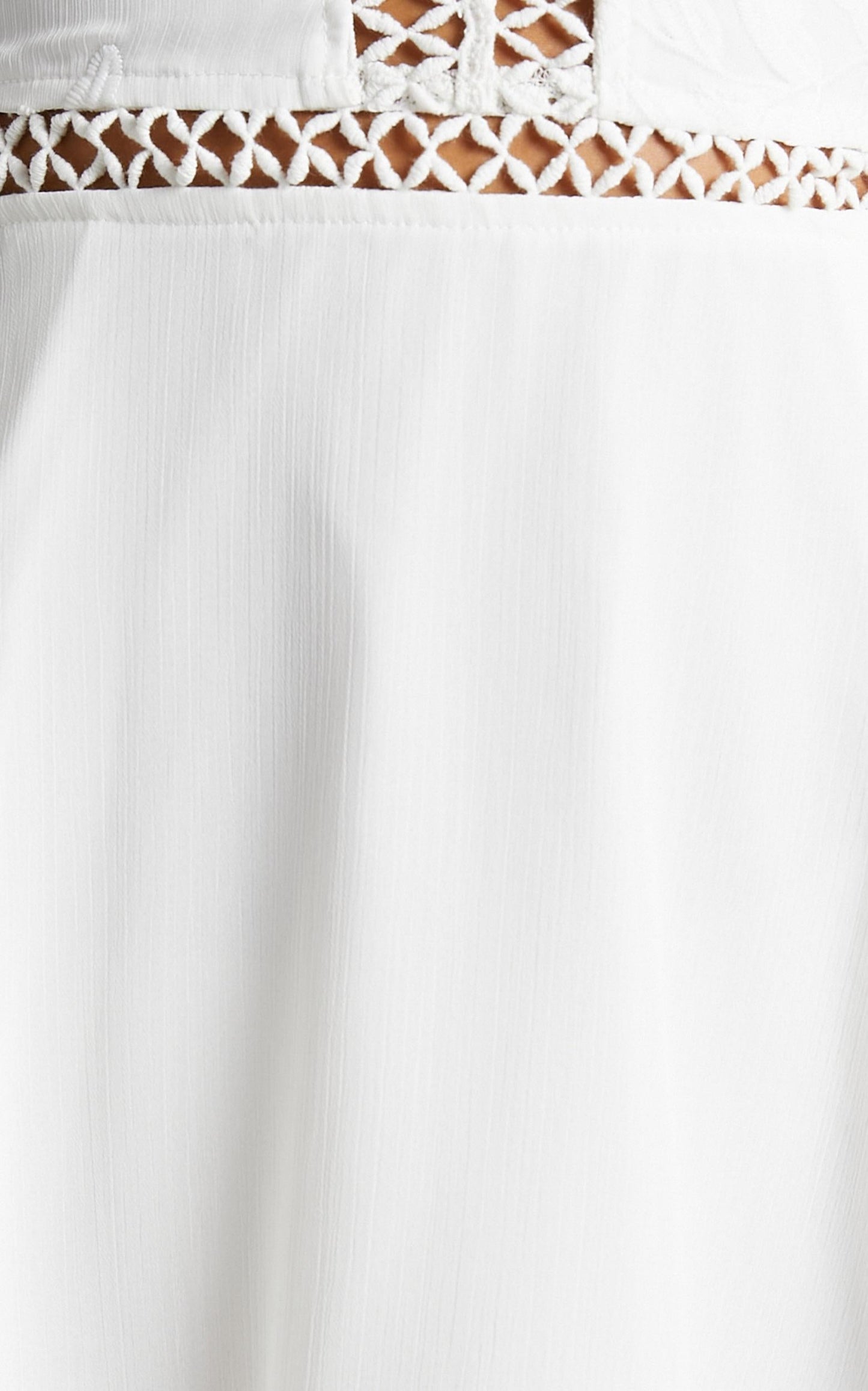 Stop Pretending Dress in White