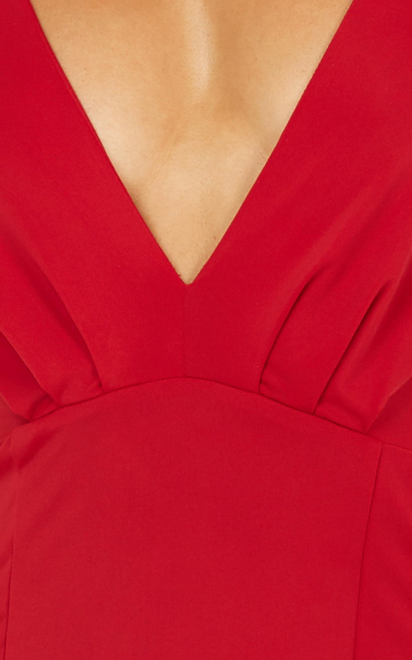 Storm Soul Maxi Dress In Red